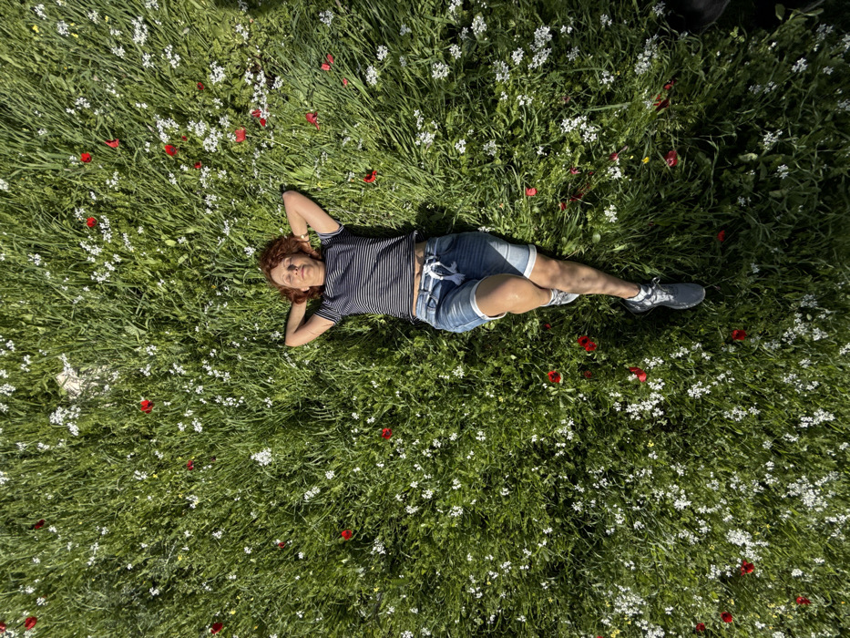Spring Wildflower Documentation Session in Israeli Field