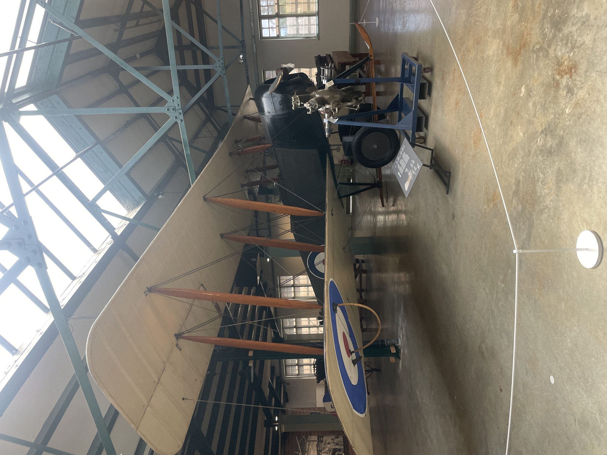 Morning at the RAF Museum, London — biplanes to jets