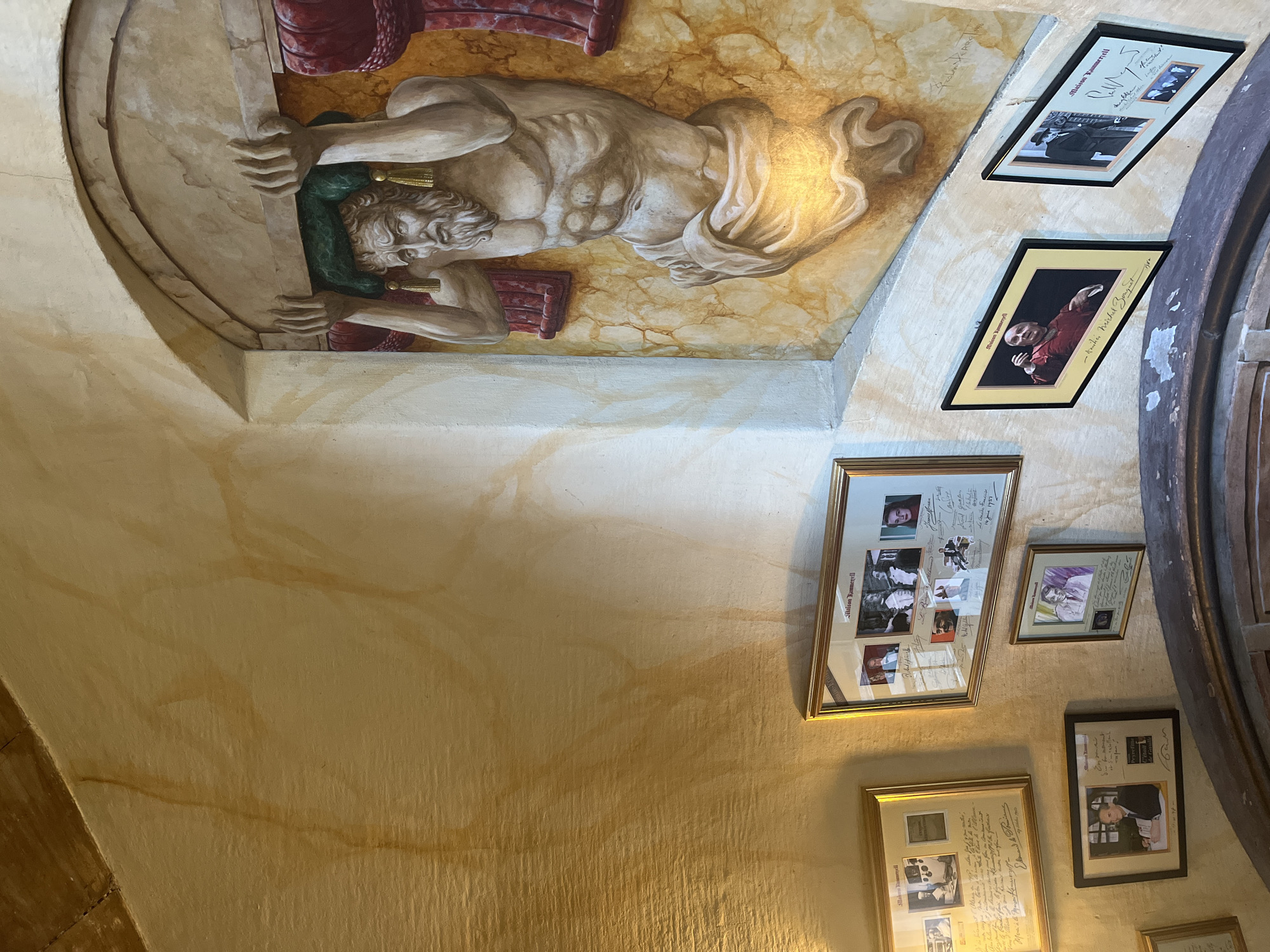 Historic Maison Kammerzell interior mural documented in Strasbourg