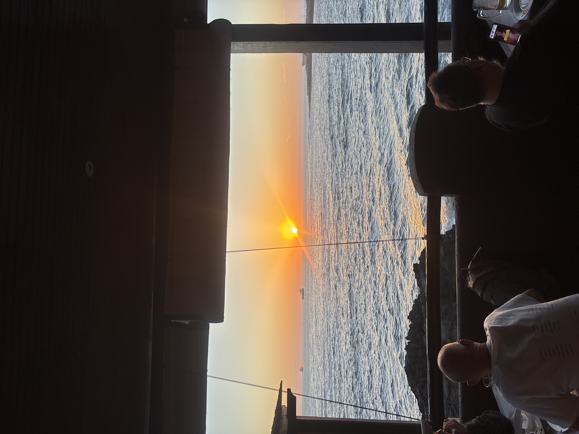 Sunset over Pacific captured from multiple viewpoints in Arica