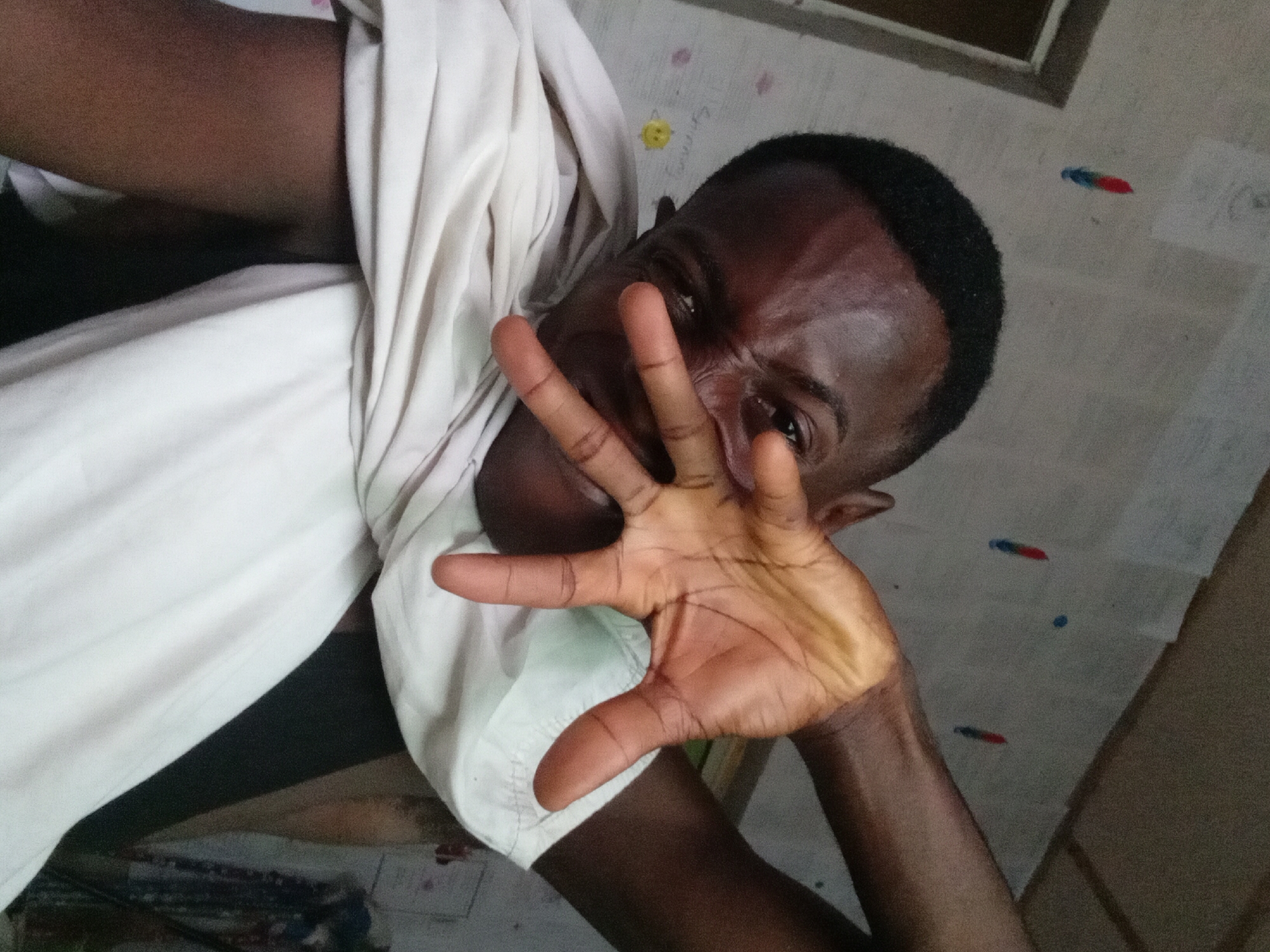 Morning selfie session documented in Akwete, Nigeria