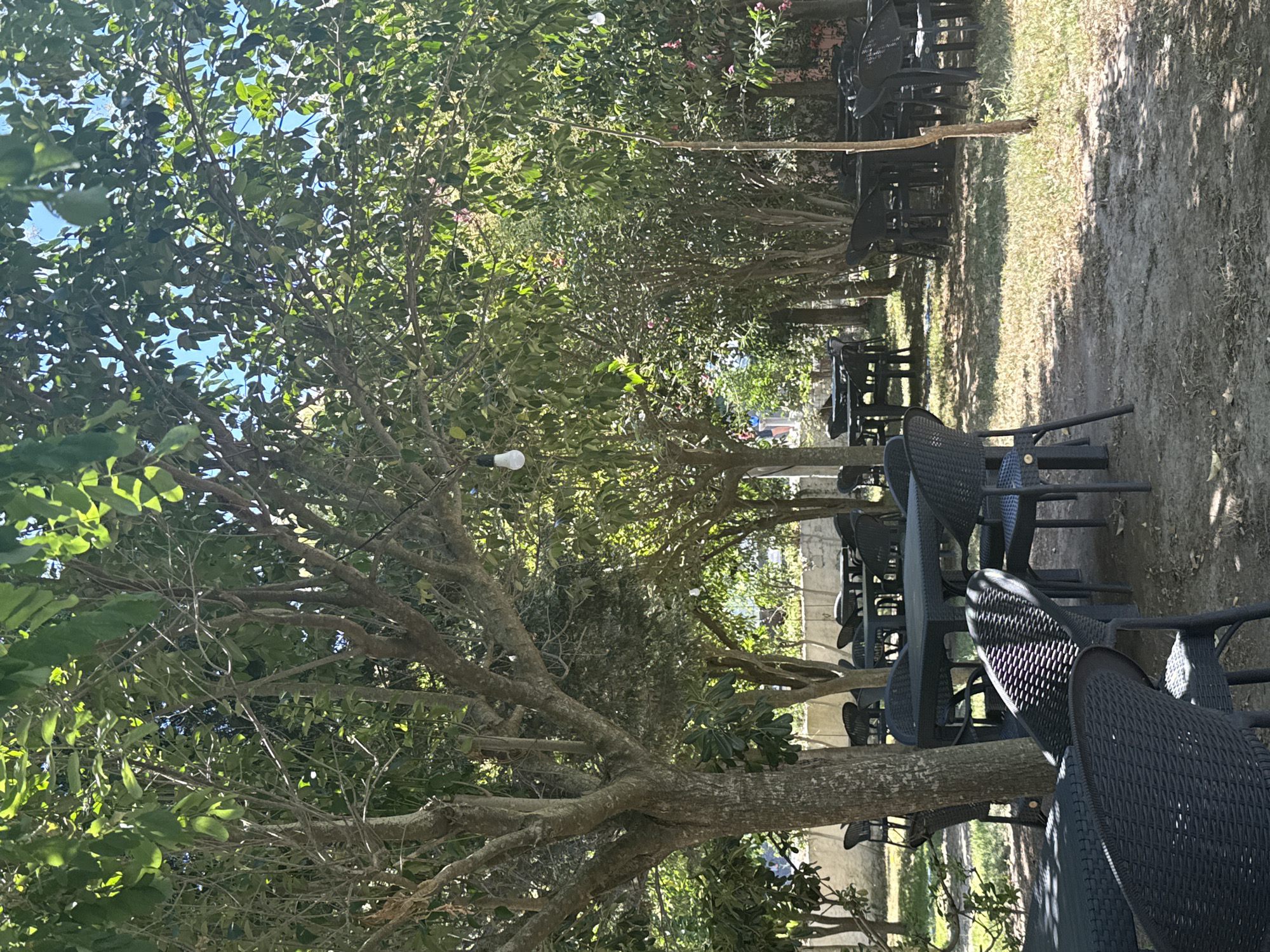 Riverside lunch spot on the Drin River, Bërdicë