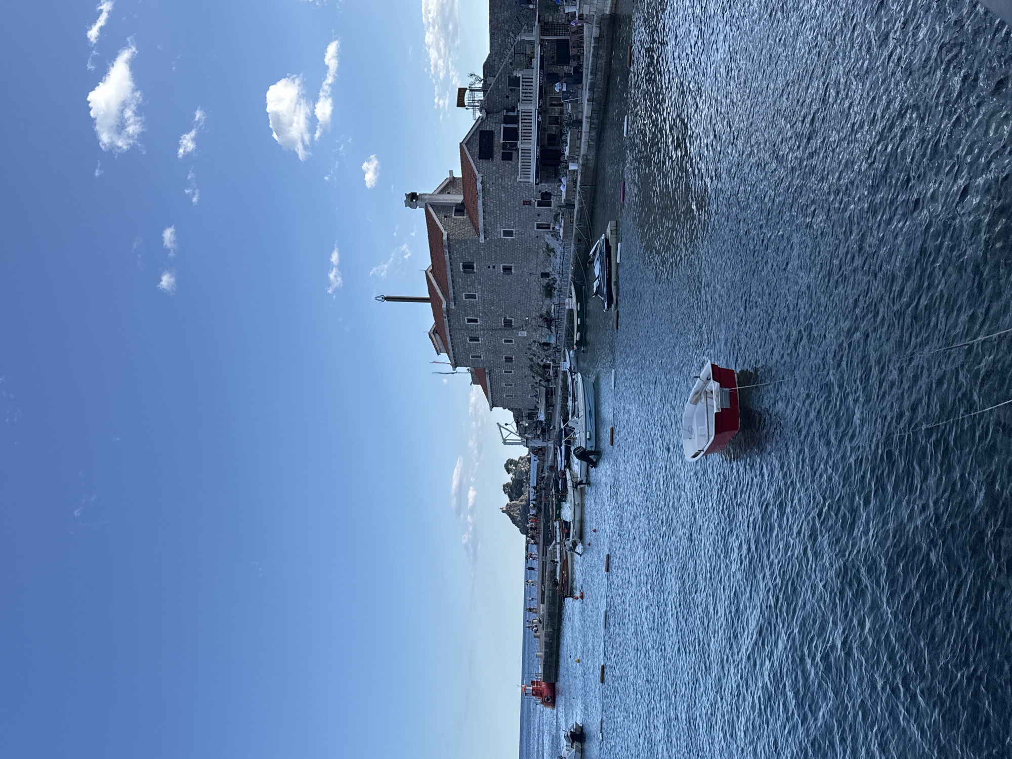 A lazy summer afternoon around Petrovac's harbor
