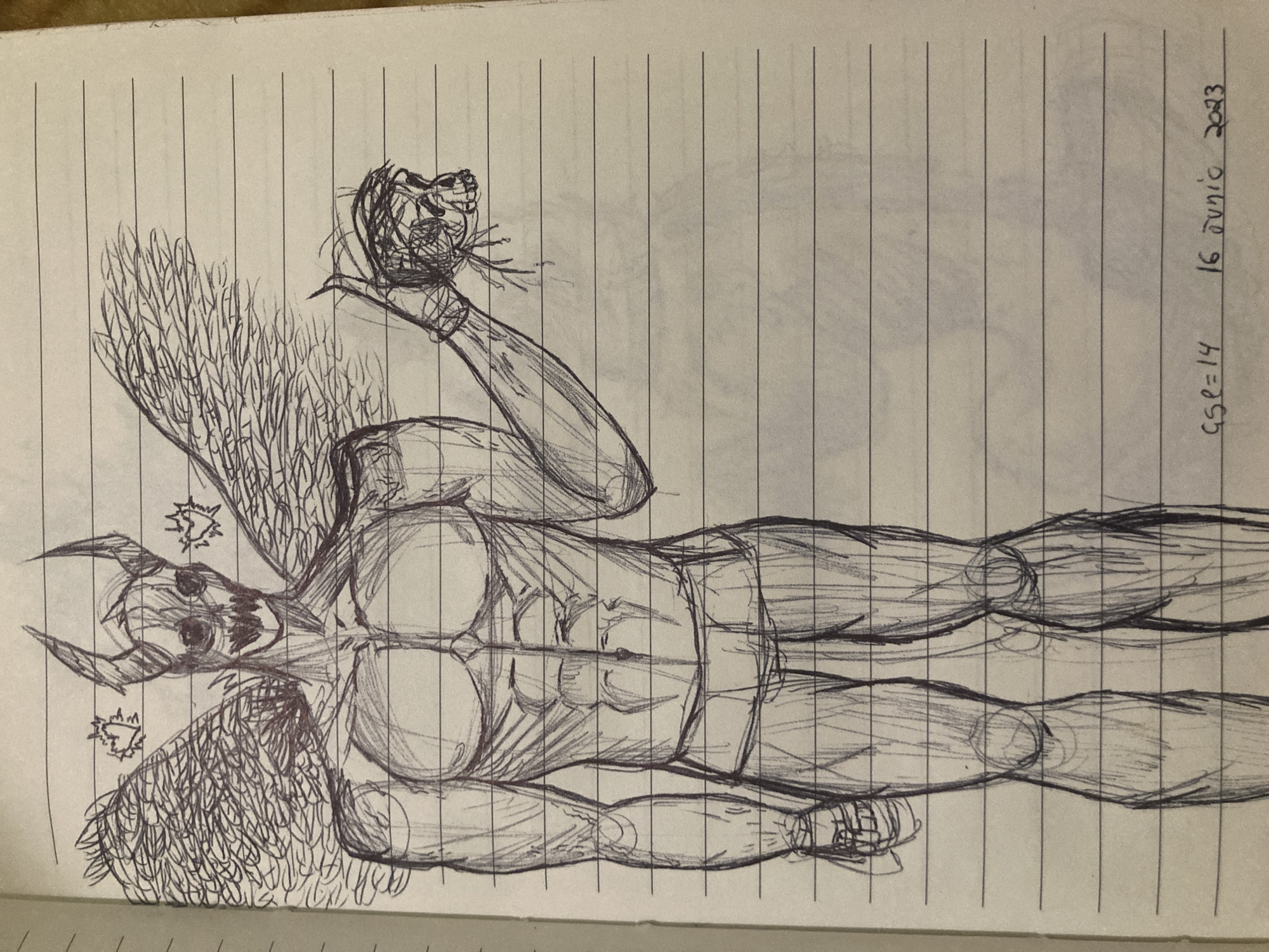 Artist creates 15 sketches in 4 minutes