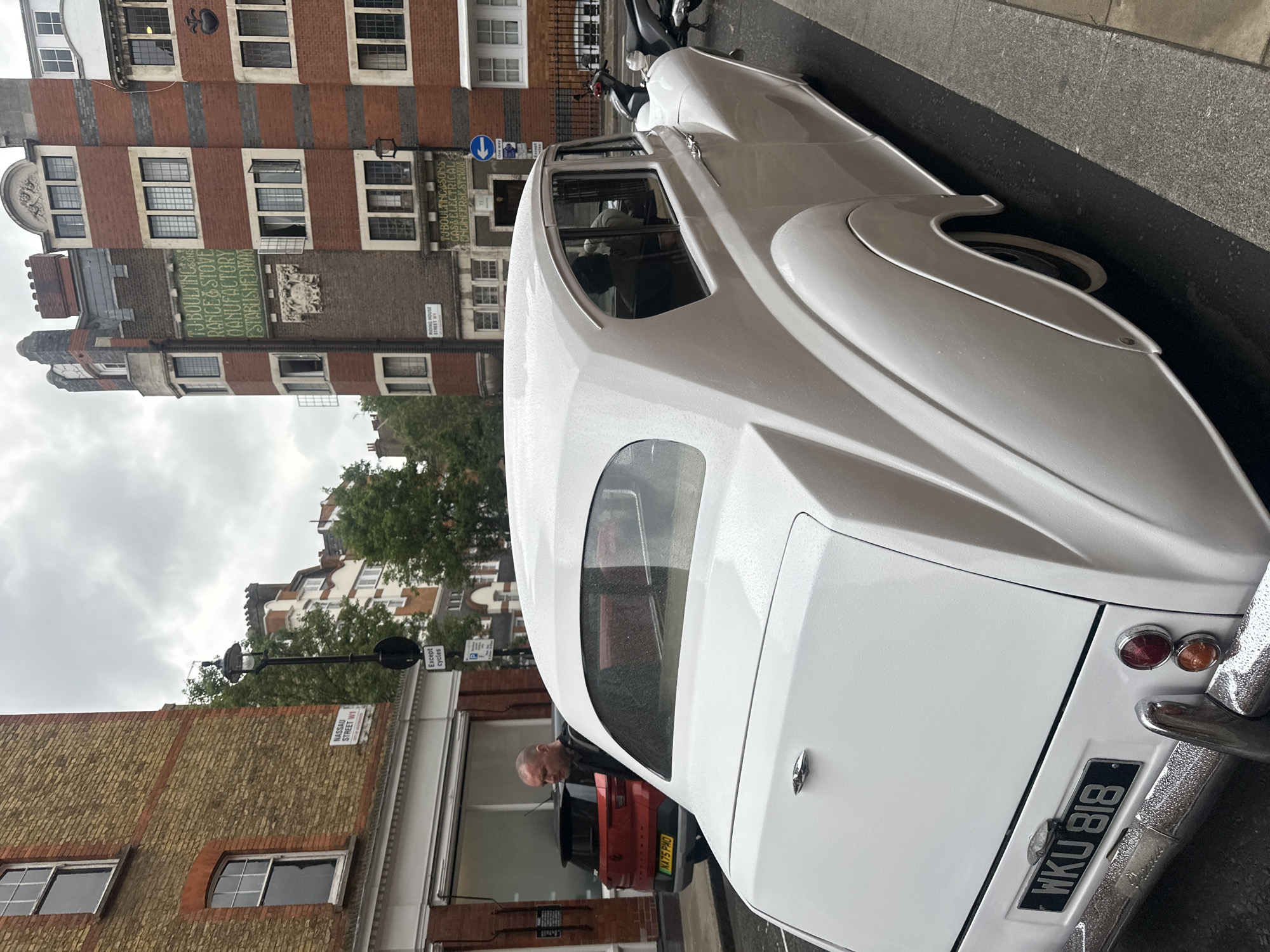 Vintage Rolls Royce spotted parked in central London