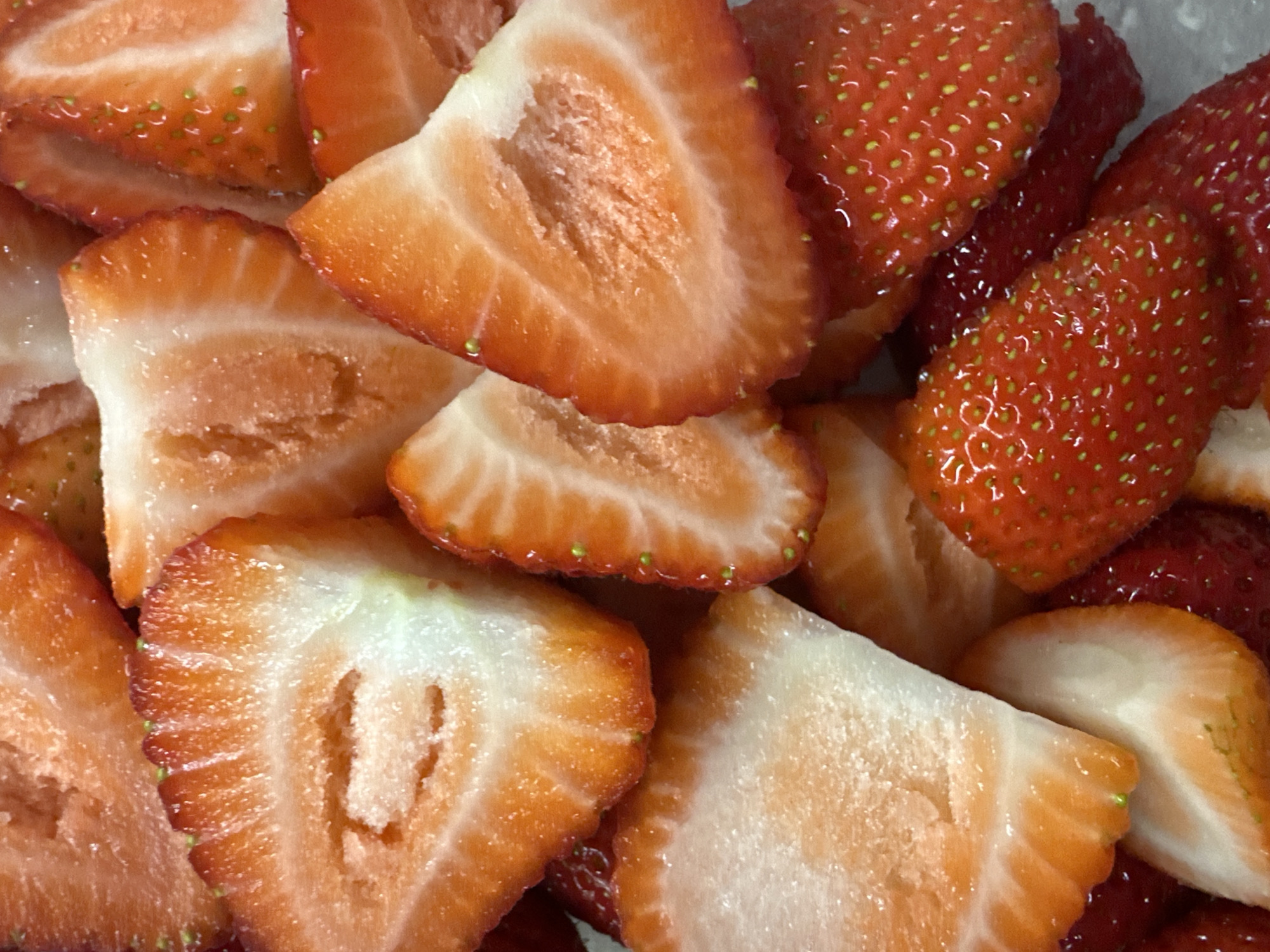 Close-up photos capture strawberries and orchids in Sofia