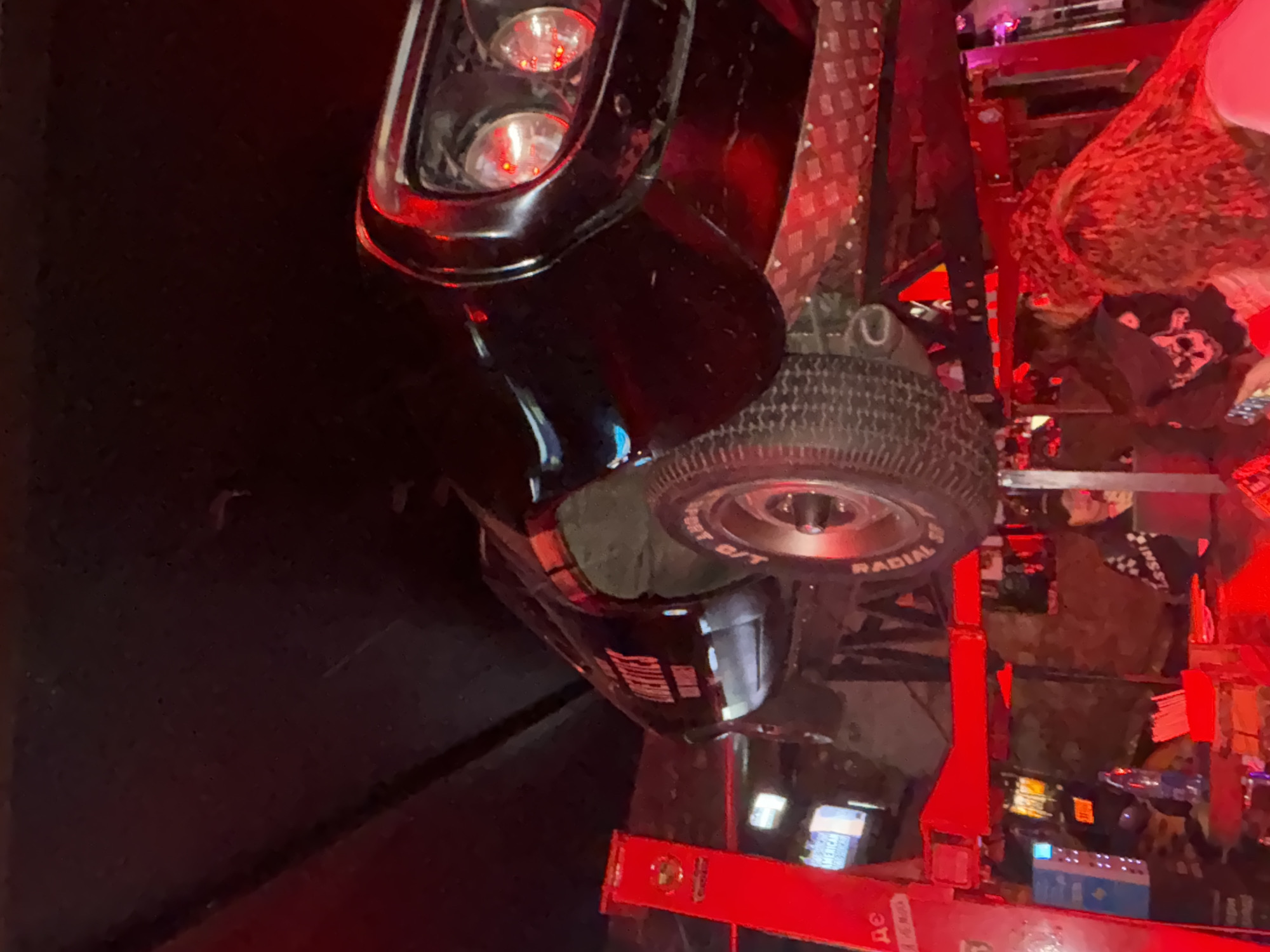 Automotive-themed bar documented by visitors in Saint Petersburg