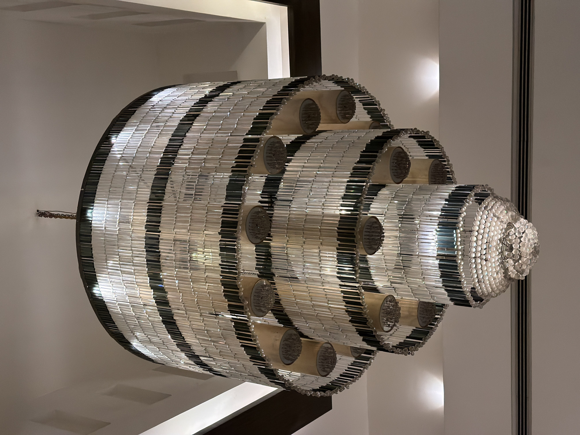 Inside the Kanpur Club: chandeliers, dining room, and a food festival