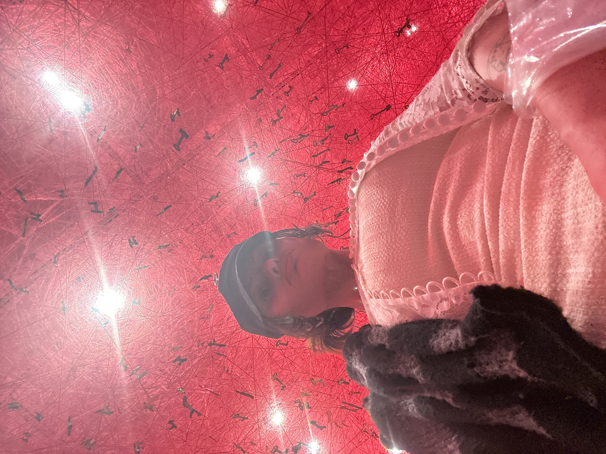 London art installation draws visitors to interactive thread-and-key display