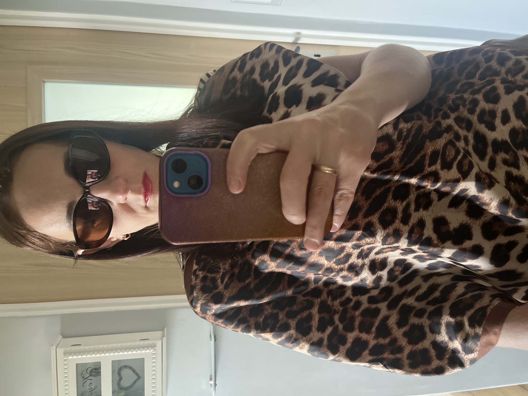 Woman documents early morning routine with selfies and neighborhood views