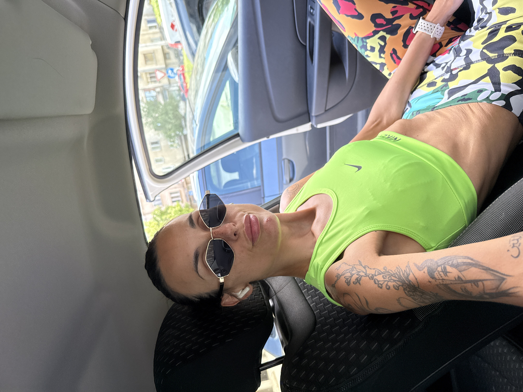 Activewear selfies and everyday scenes from Pleven, Bulgaria