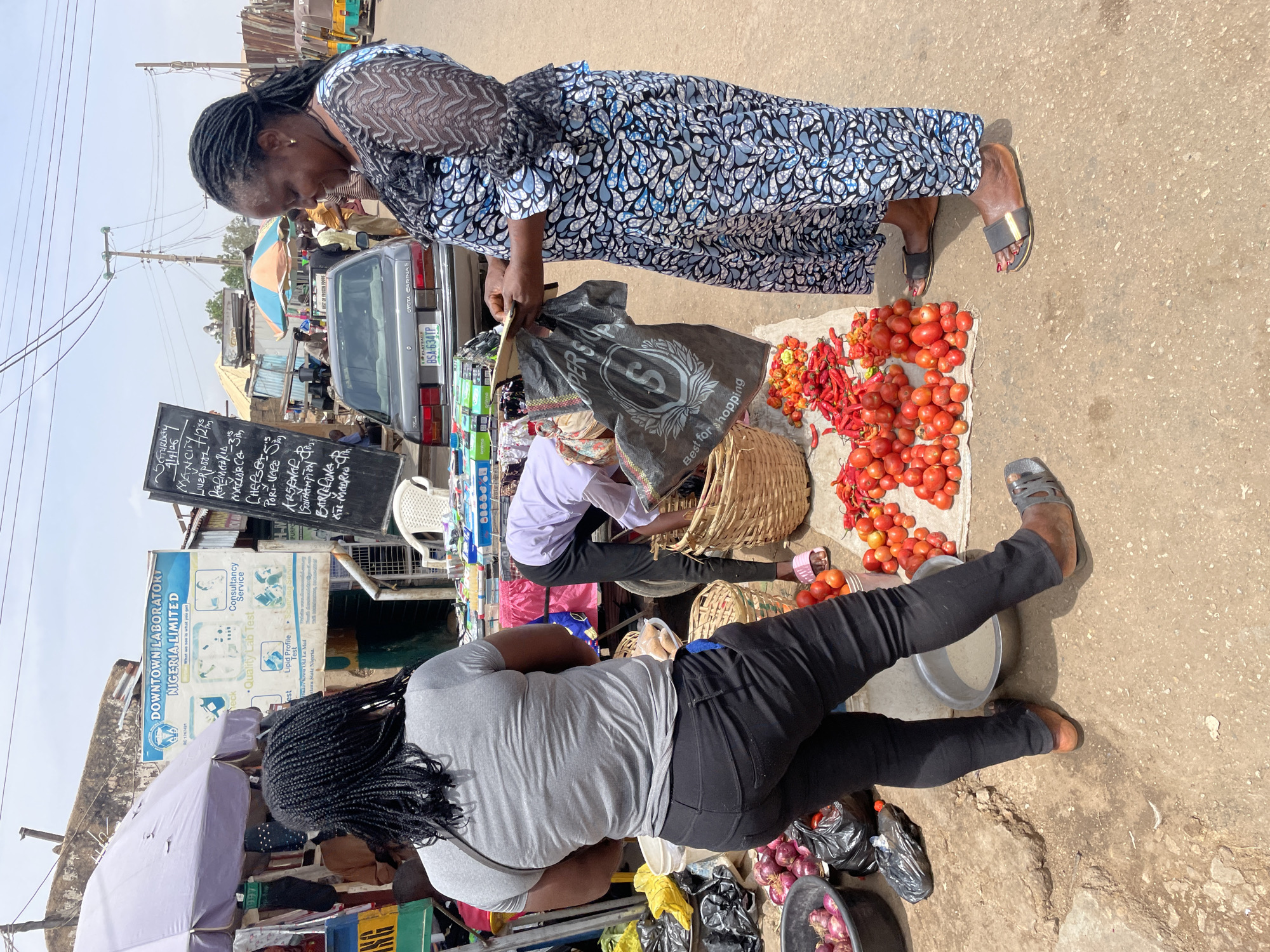 Morning street life documented across Jos, Nigeria markets
