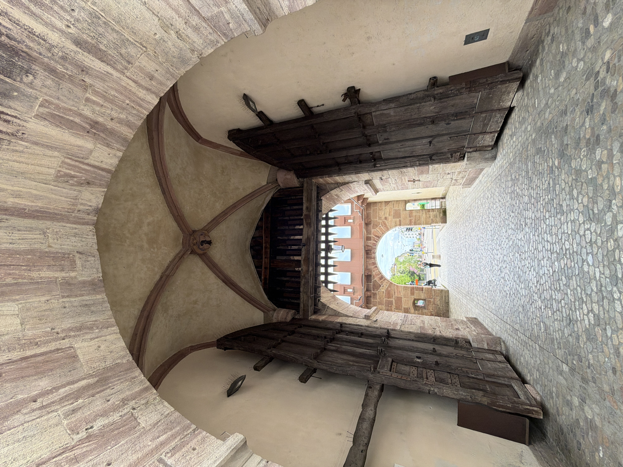 Tourist documents 90-minute walking tour of Basel's historic district
