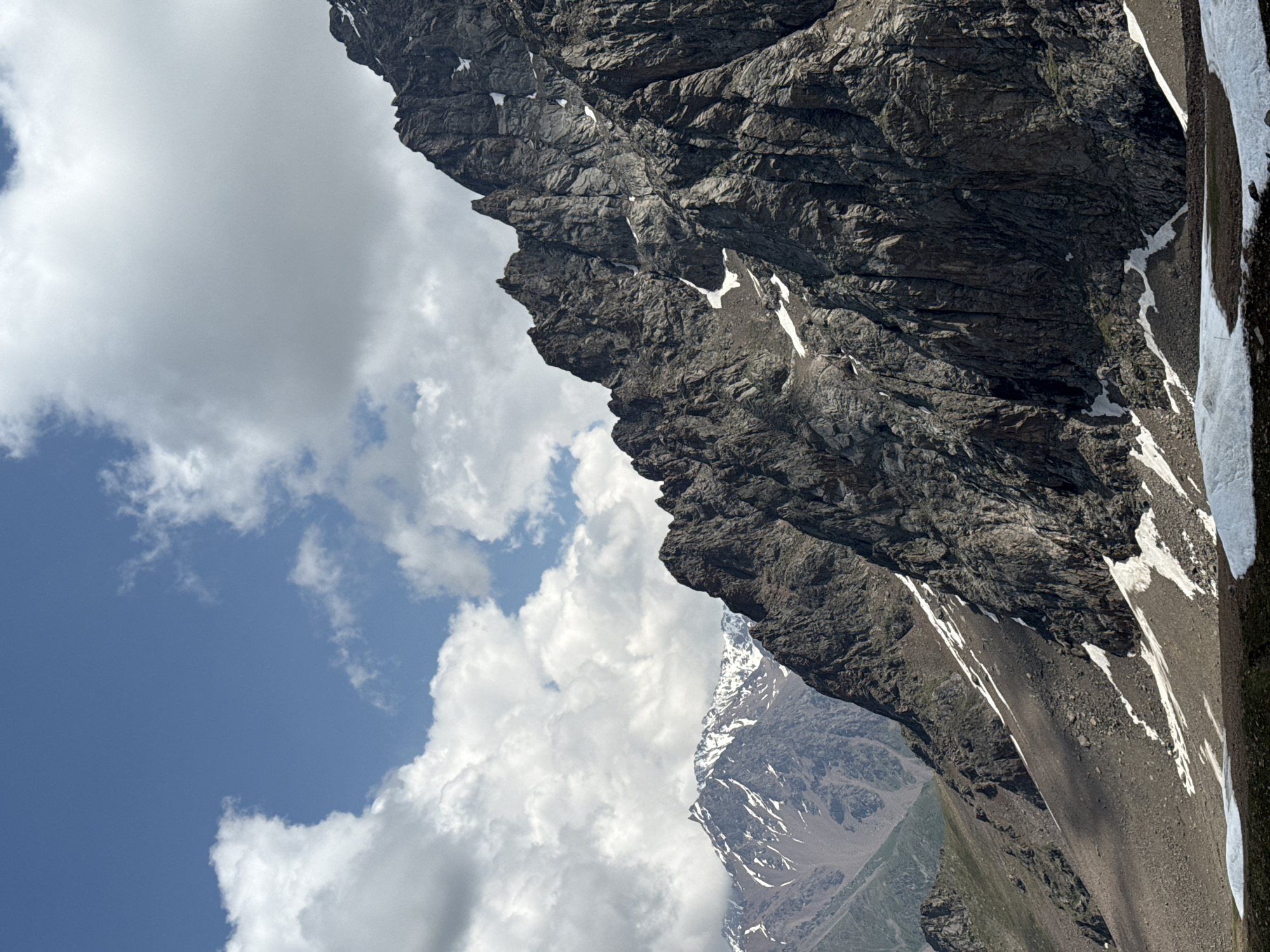Snow peaks, wildflowers, and ski lifts above Almaty