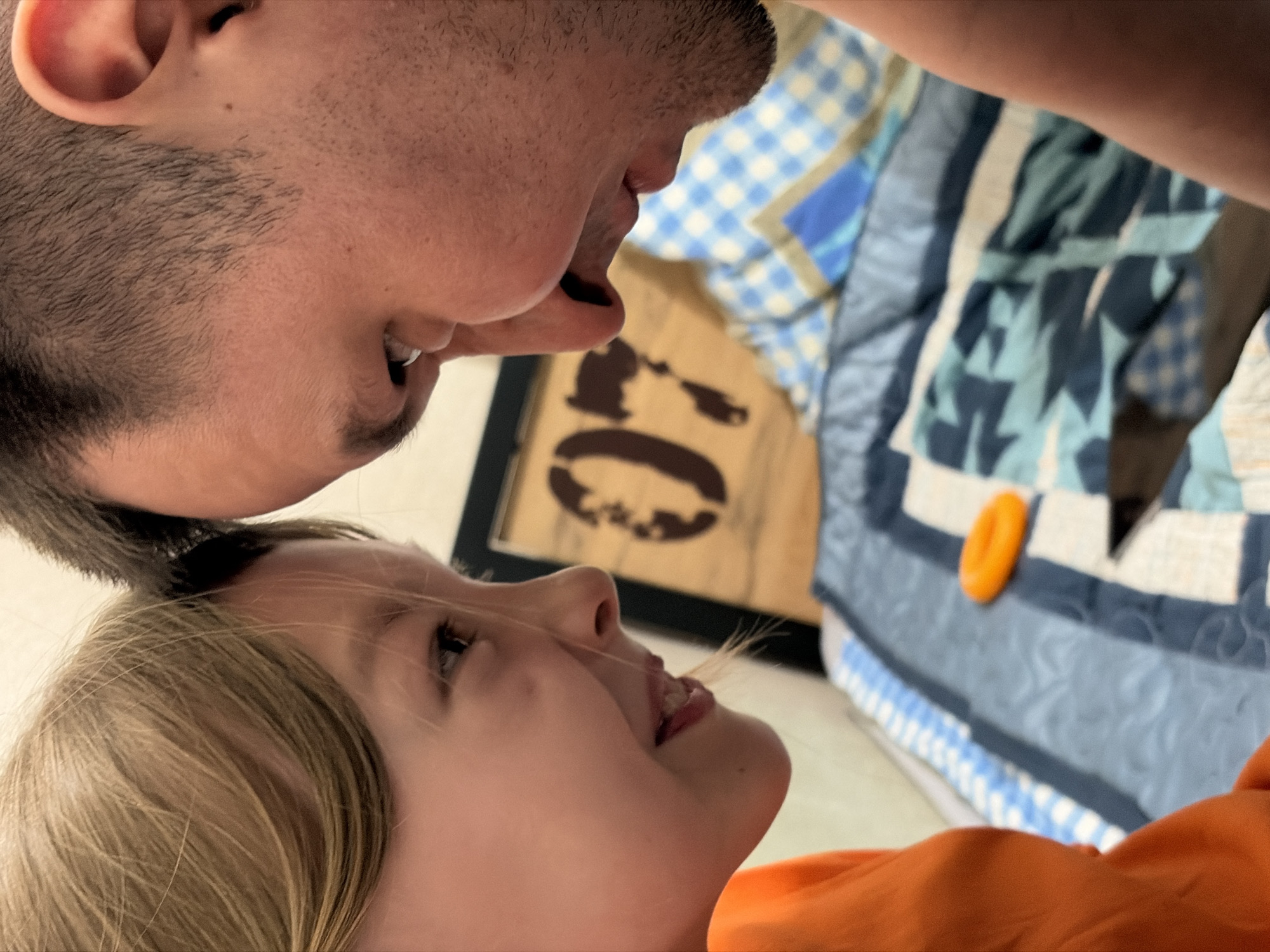 Family celebrates with cake in Izhevsk home gathering