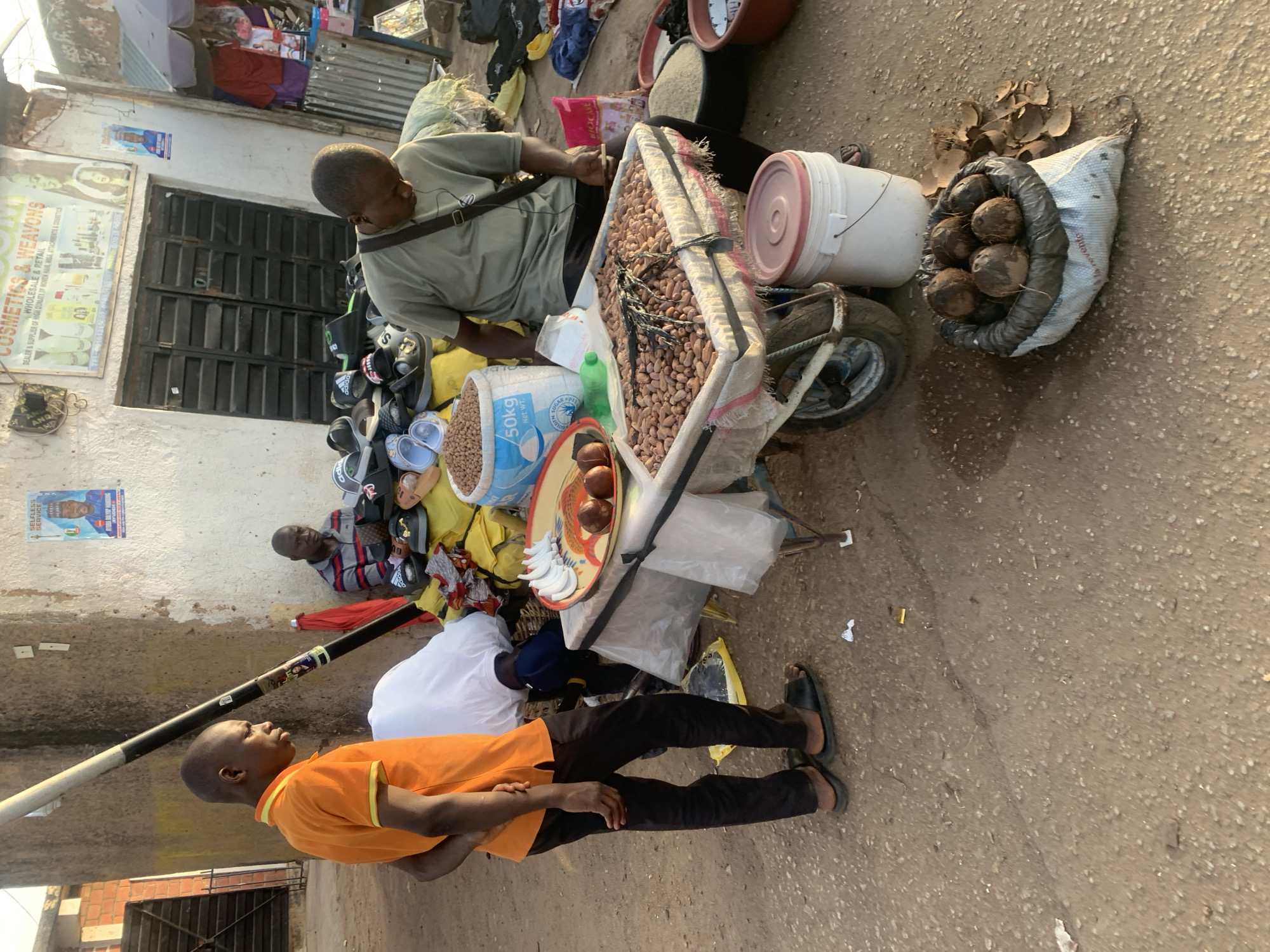 Daily street life documented across Jos, Nigeria neighborhoods