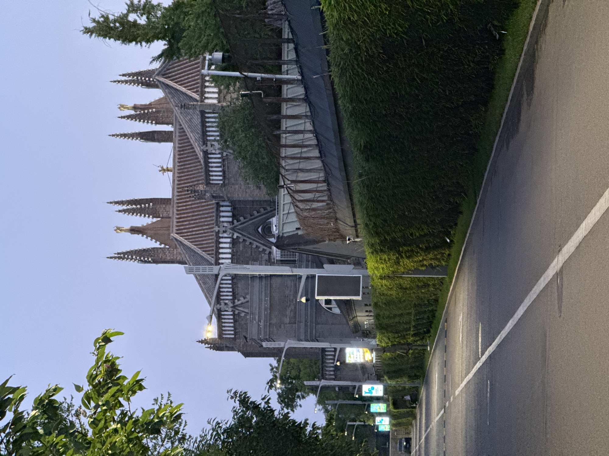 Gothic-style building observed in Beijing's Xicheng District