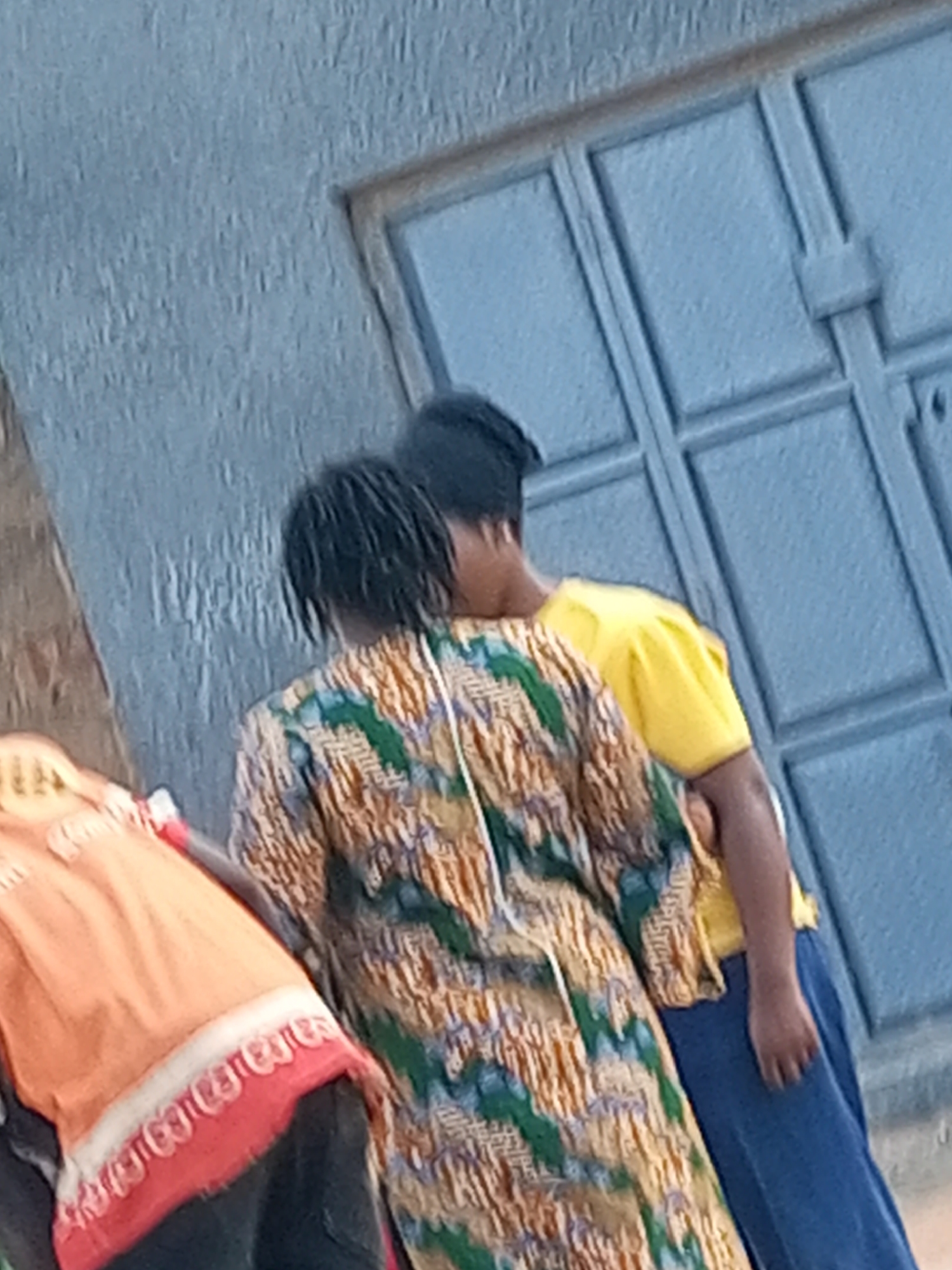 Everyday life on the streets of Tempure, Nigeria
