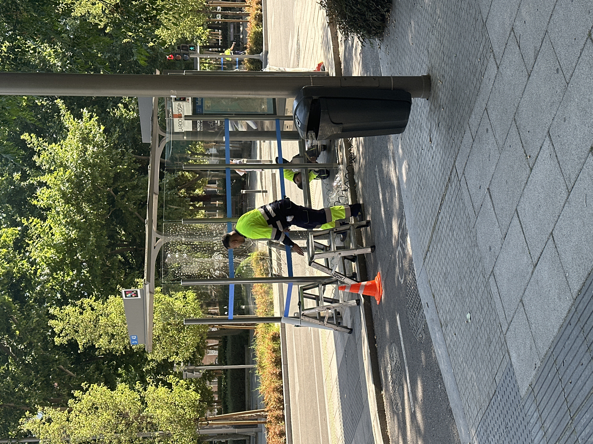 Morning street life documented across Madrid neighborhoods