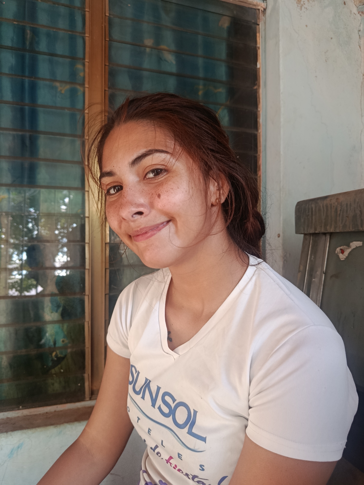 Casual portrait in Juan Griego, Venezuela