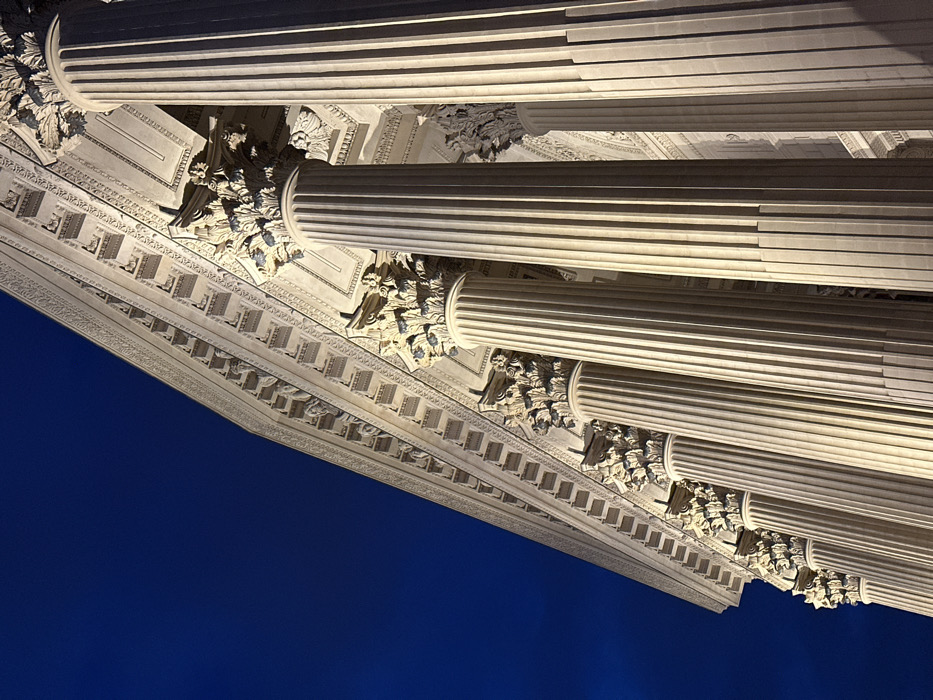 Parisians navigate daily life amid classical architecture and modern moments