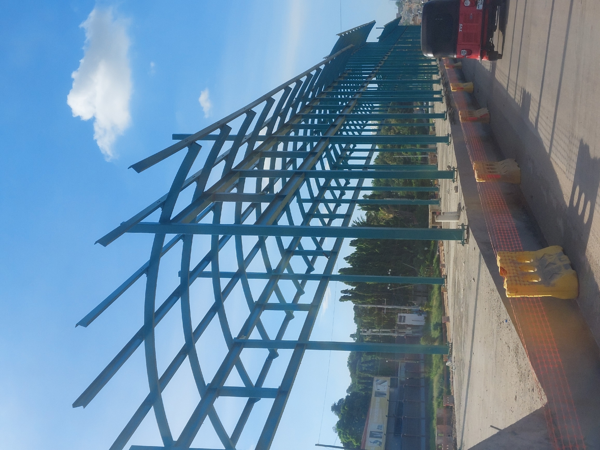 Construction underway in downtown Dar es-Salaam urban district