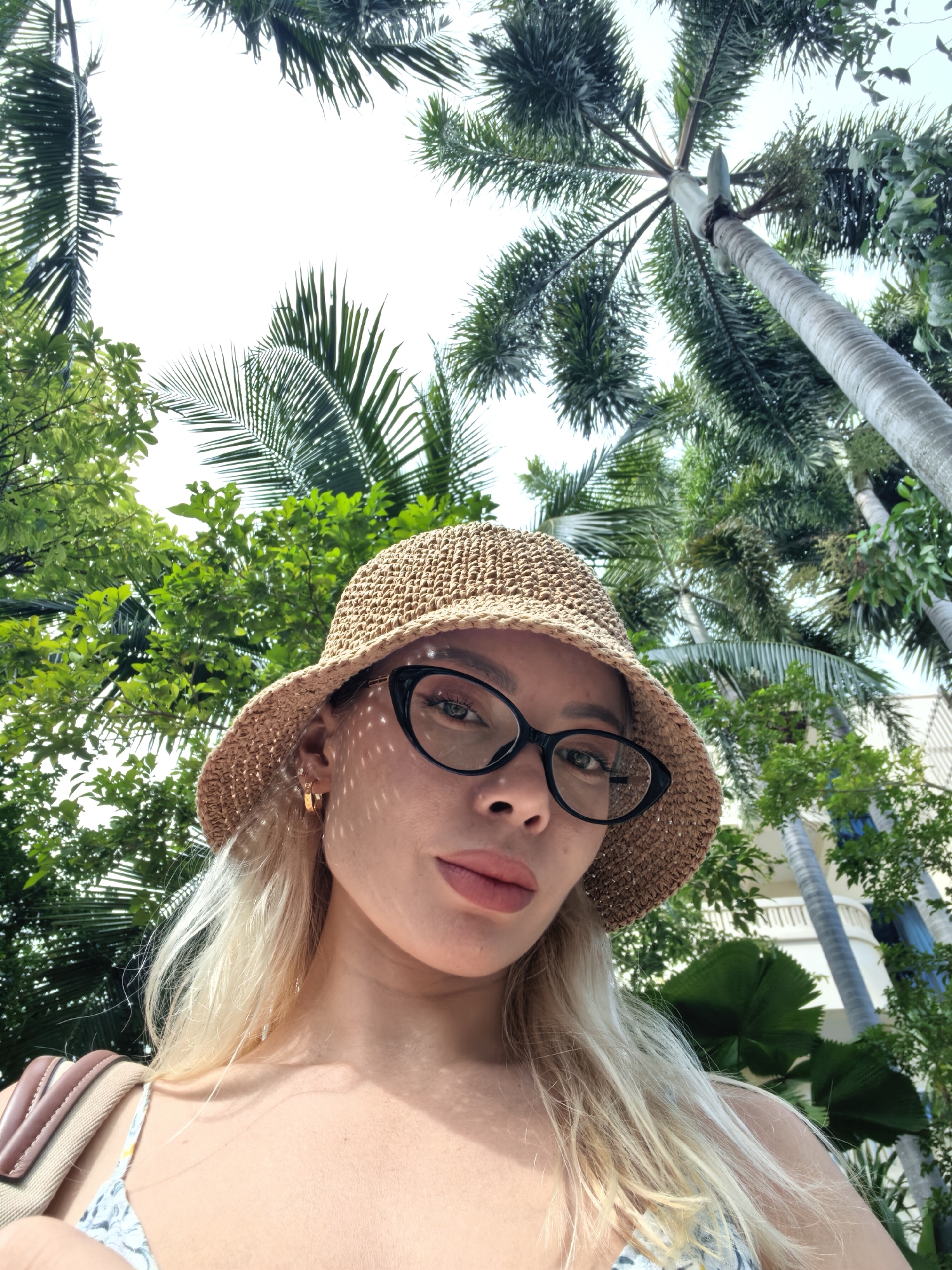 Exploring a lush tropical resort from every angle