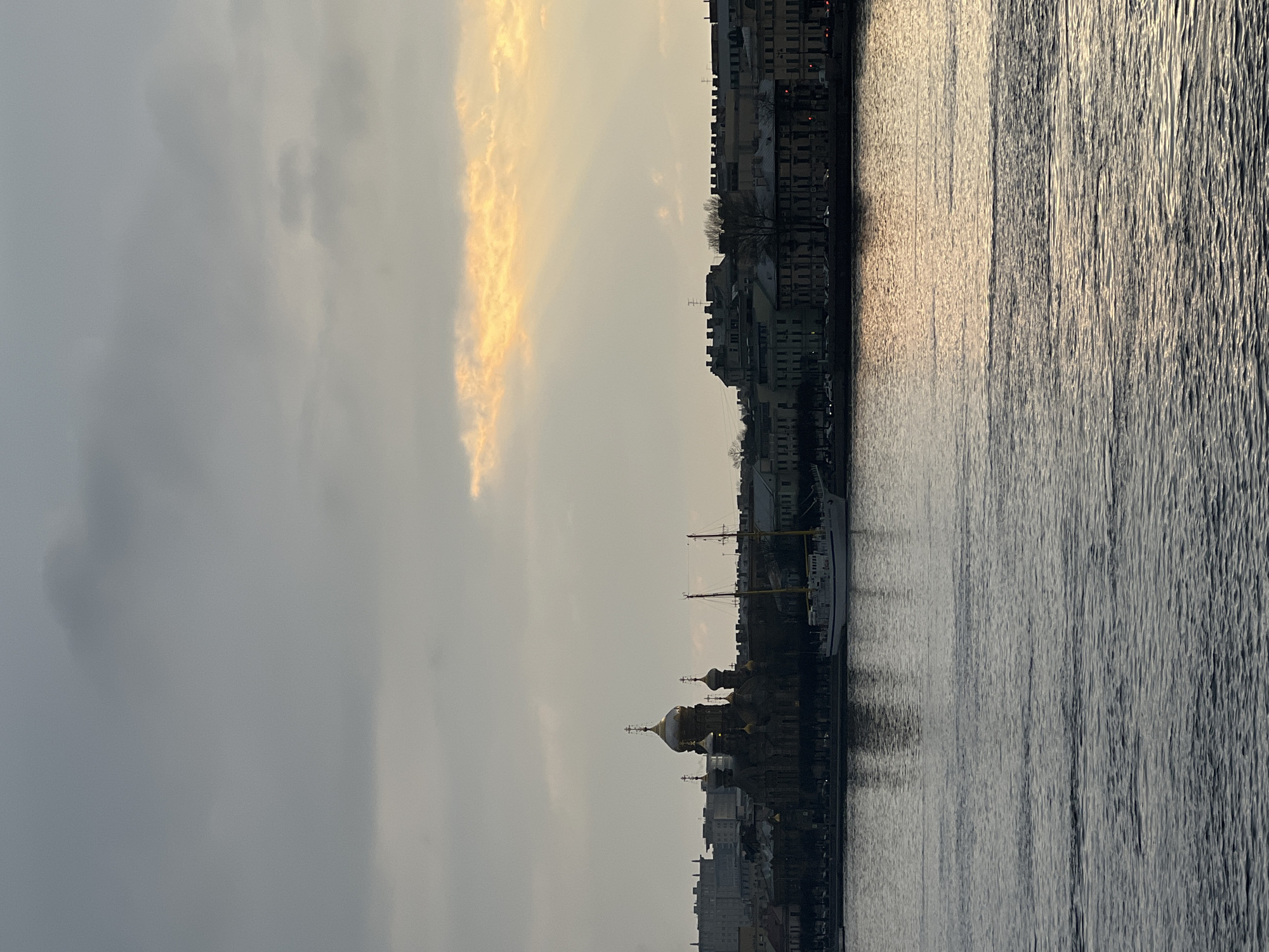 Saint Petersburg waterfront industrial area documented by witness
