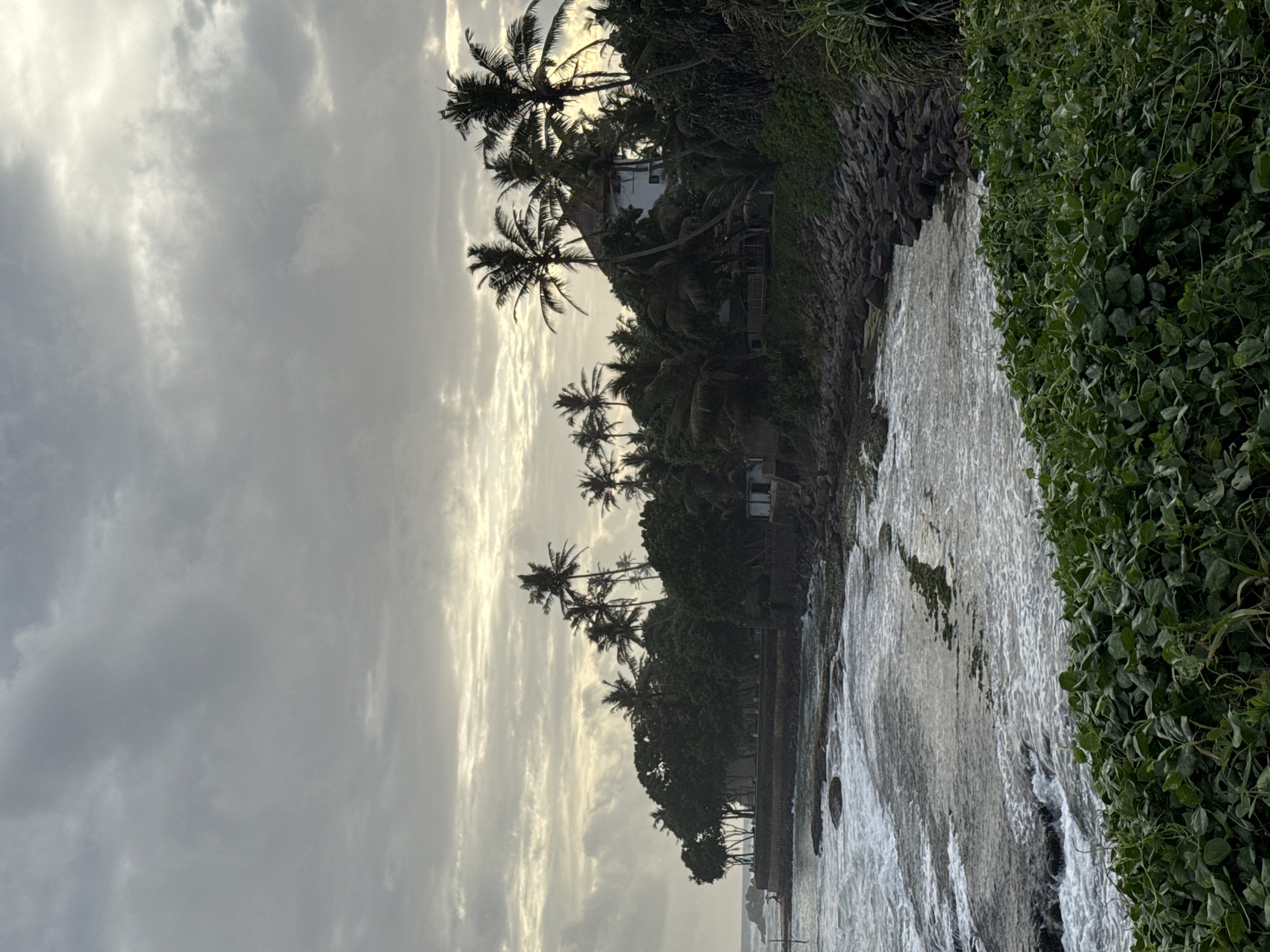 Rainy-season afternoon on Sri Lanka's south coast