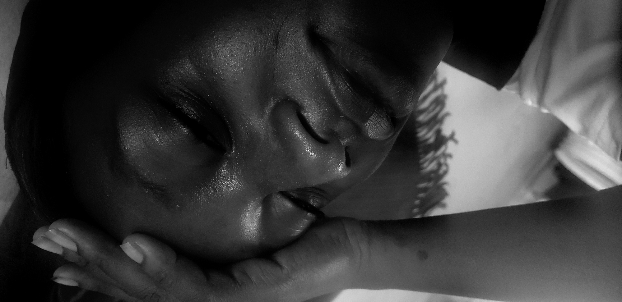 Black and white portraits captured in Narayi, Nigeria