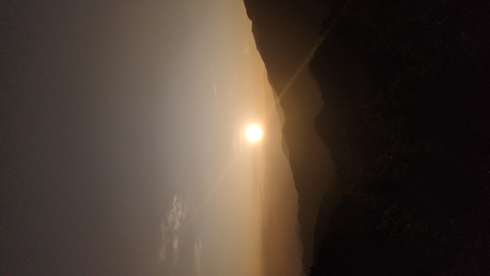 Sunset and mountain photography captured in Haini, India