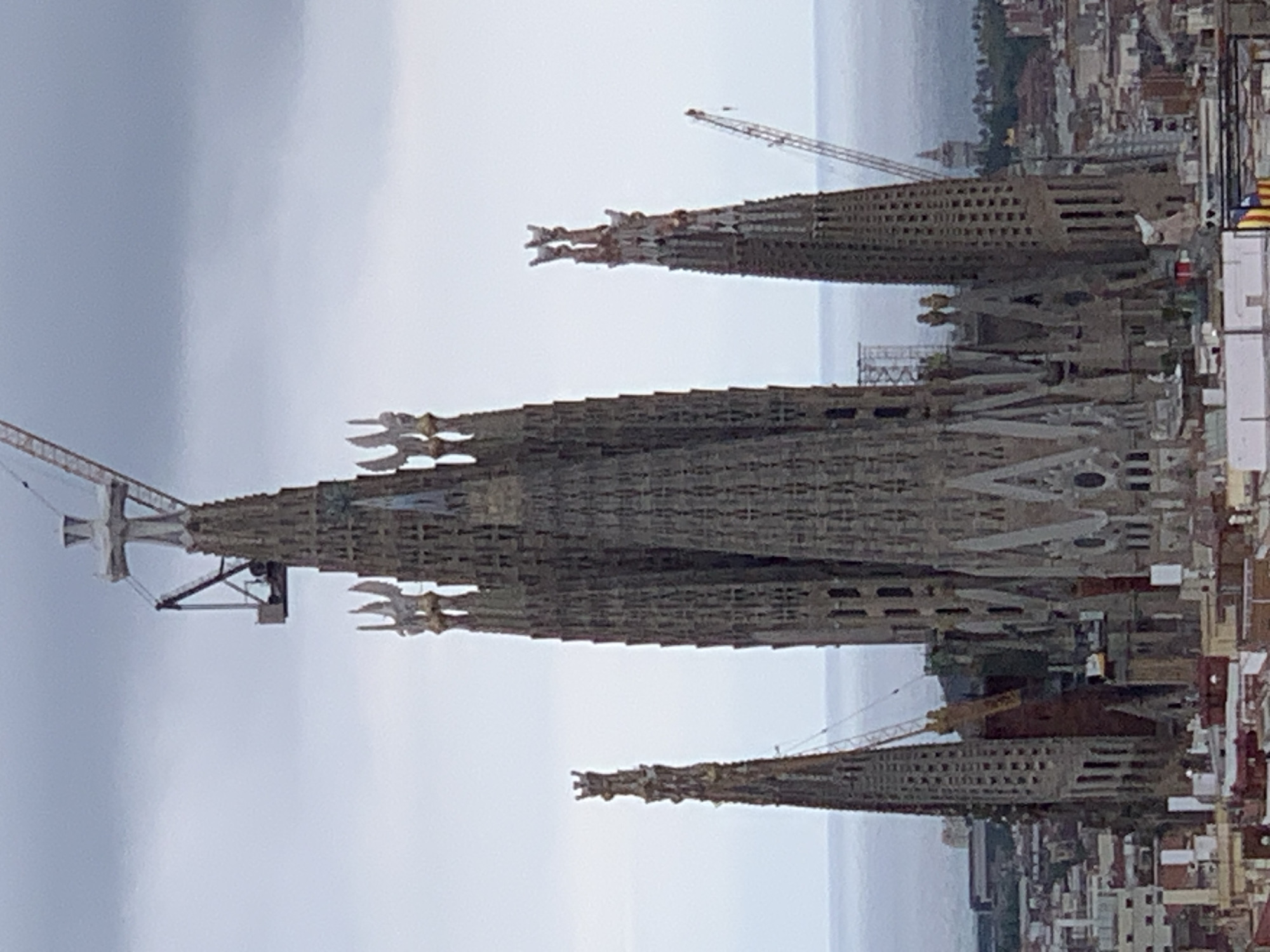 Morning Documentation of Daily Items Across Barcelona Locations