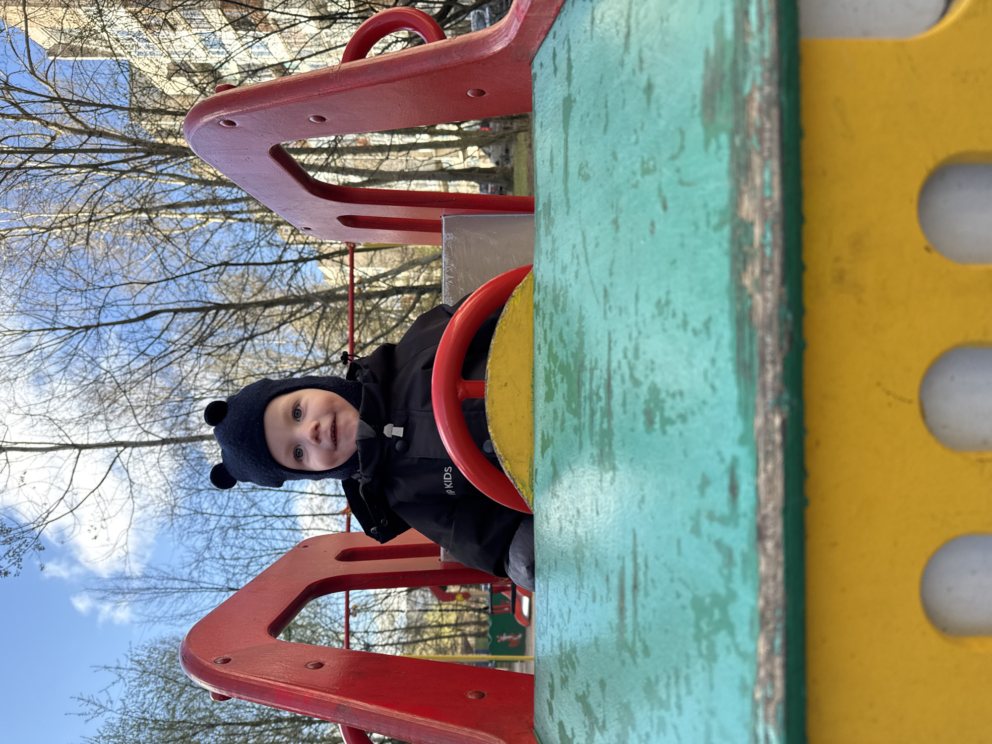 Morning family moments documented across Saint Petersburg locations