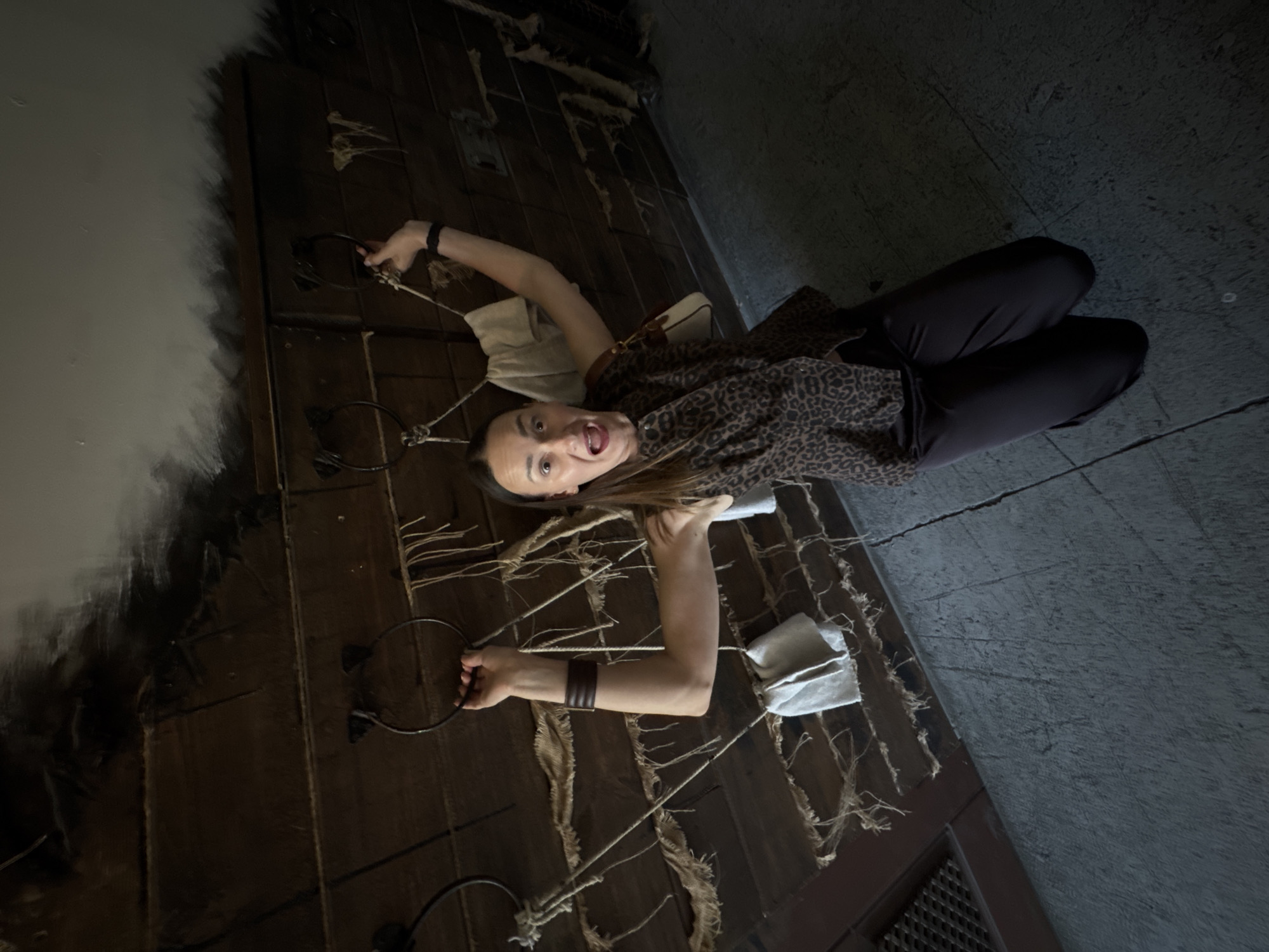 Visitors explore themed reality quest venue in Sochi