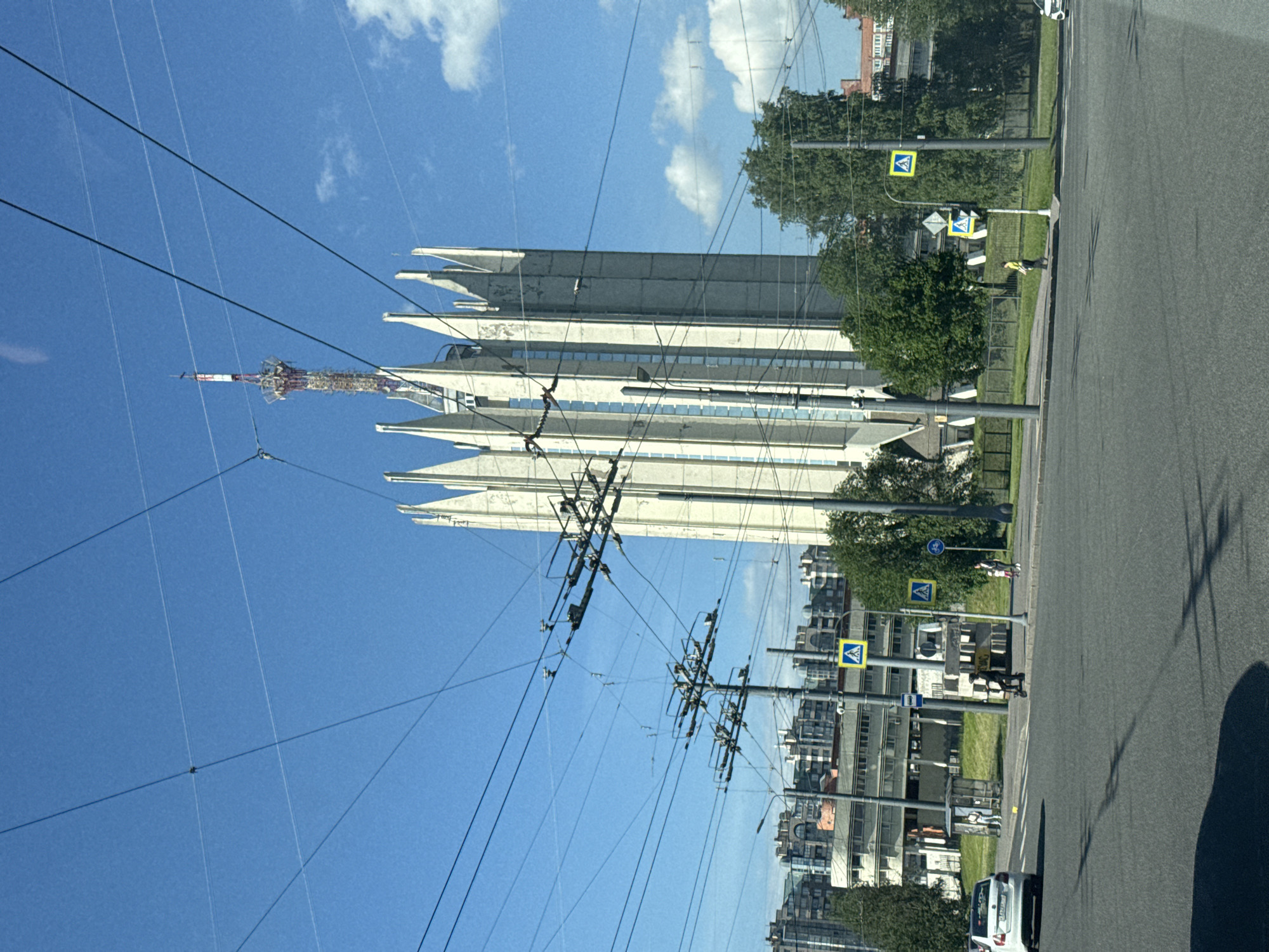 Clear day documented on Saint Petersburg street