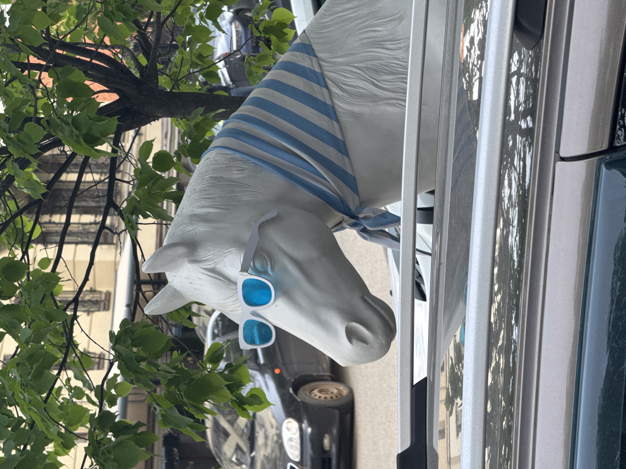 Decorative horse sculptures spotted across Kazan public spaces