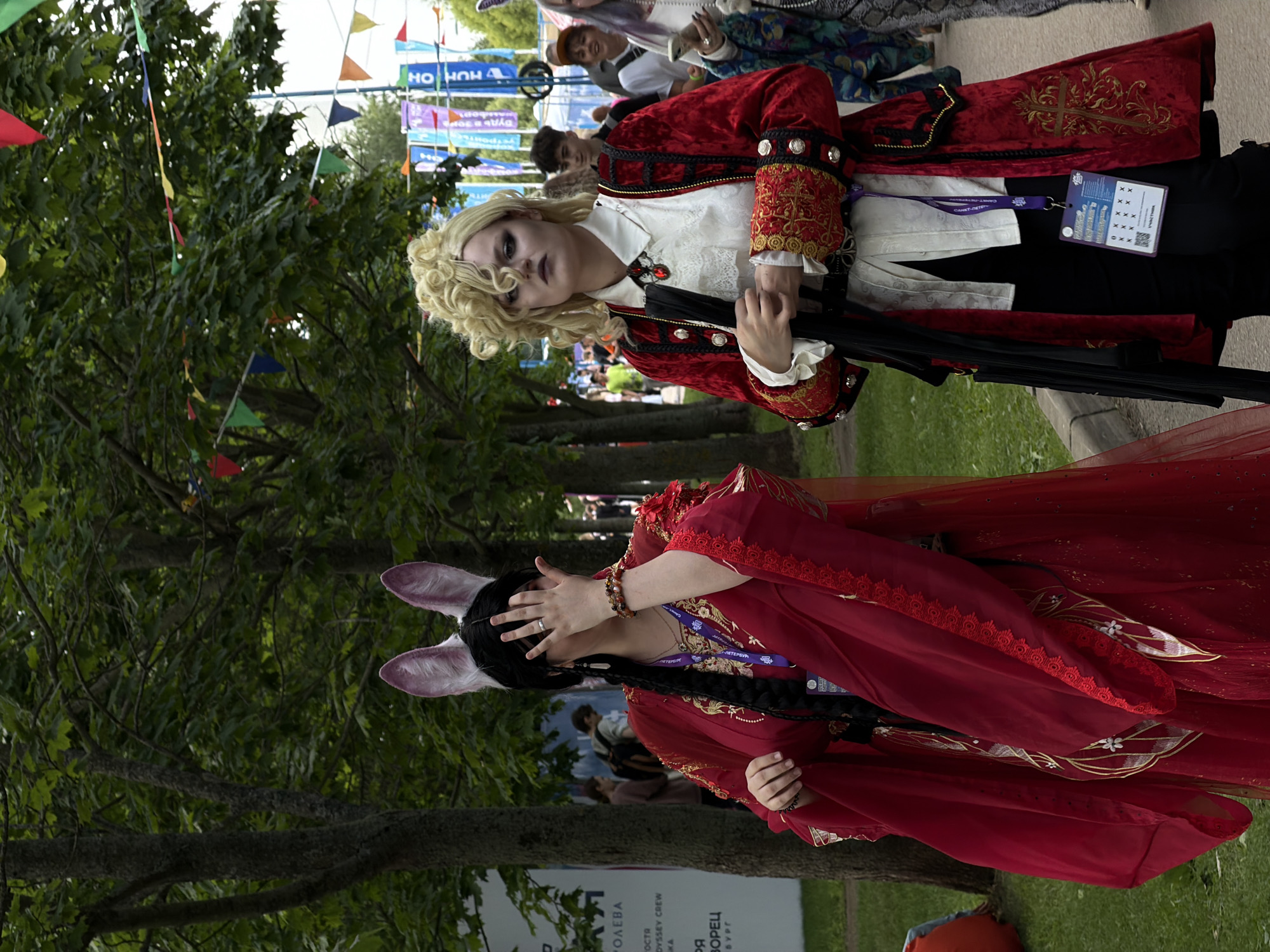 Cosplay event draws elaborate costumes to Saint Petersburg outdoor venue