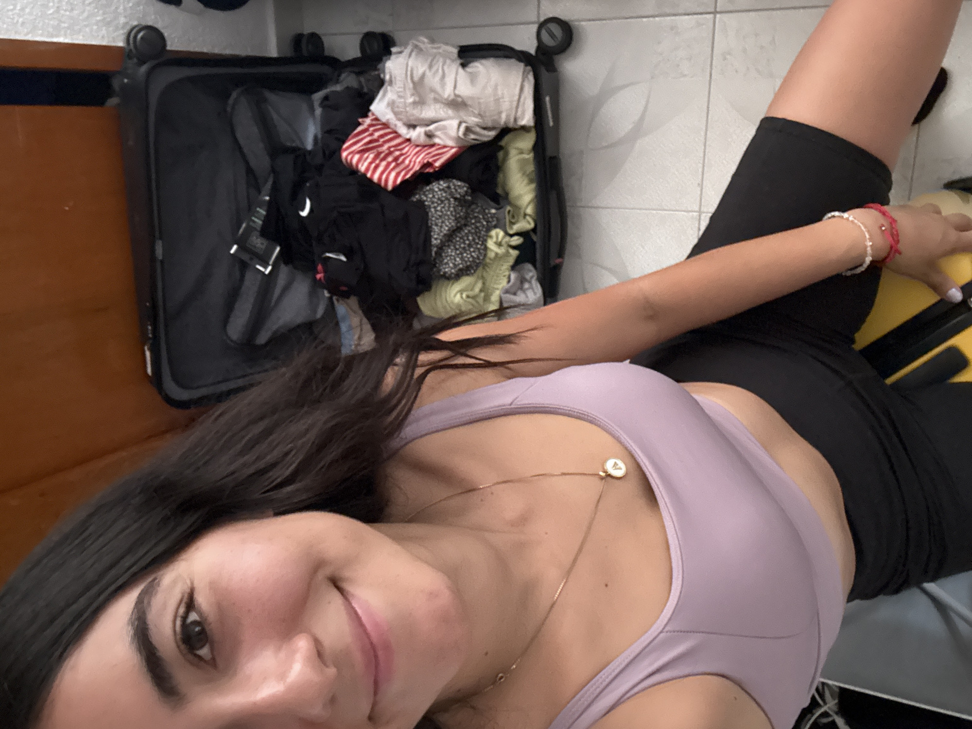Everyday moments captured in Puebla: selfies, cats, packing