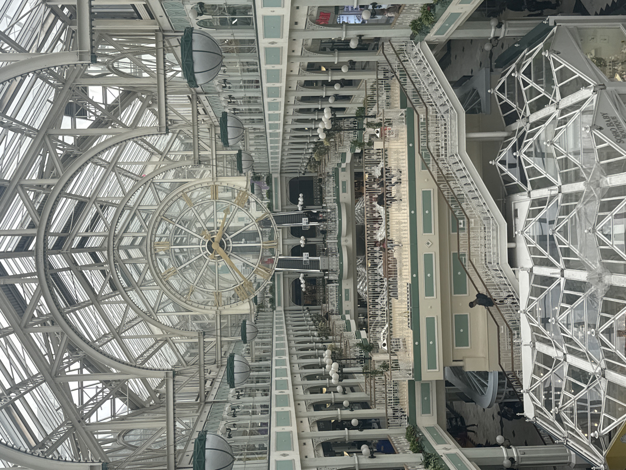 Witness documents Stephen's Green Shopping Centre interior architecture