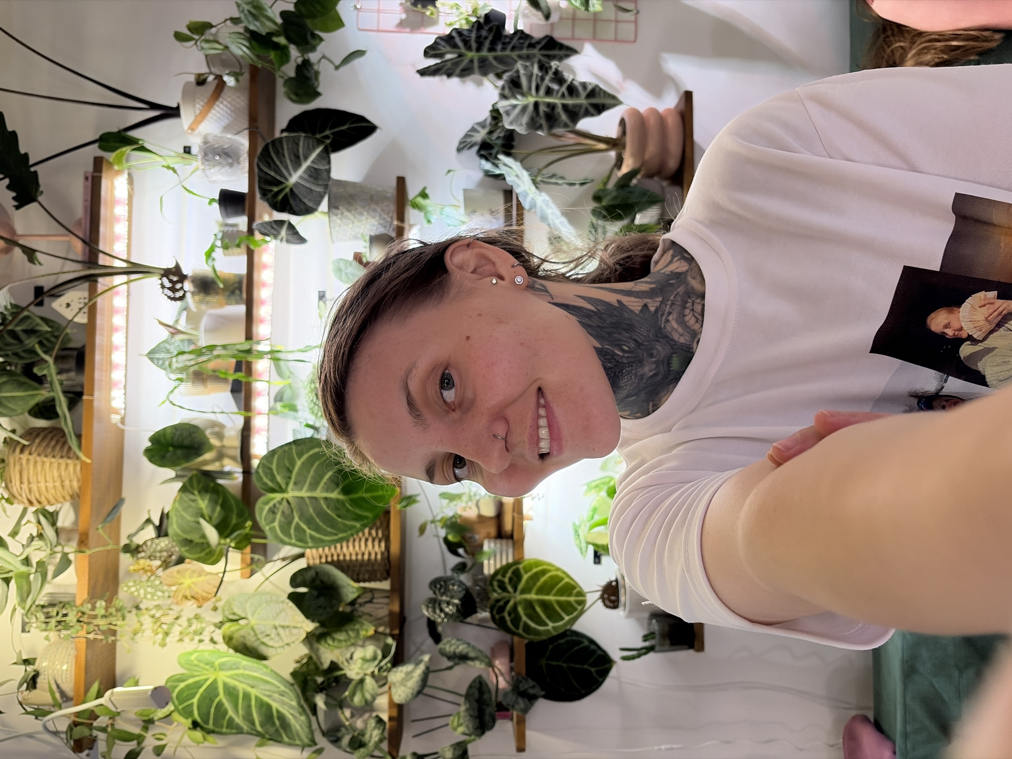 Indoor selfies and casual moments captured in Russian town