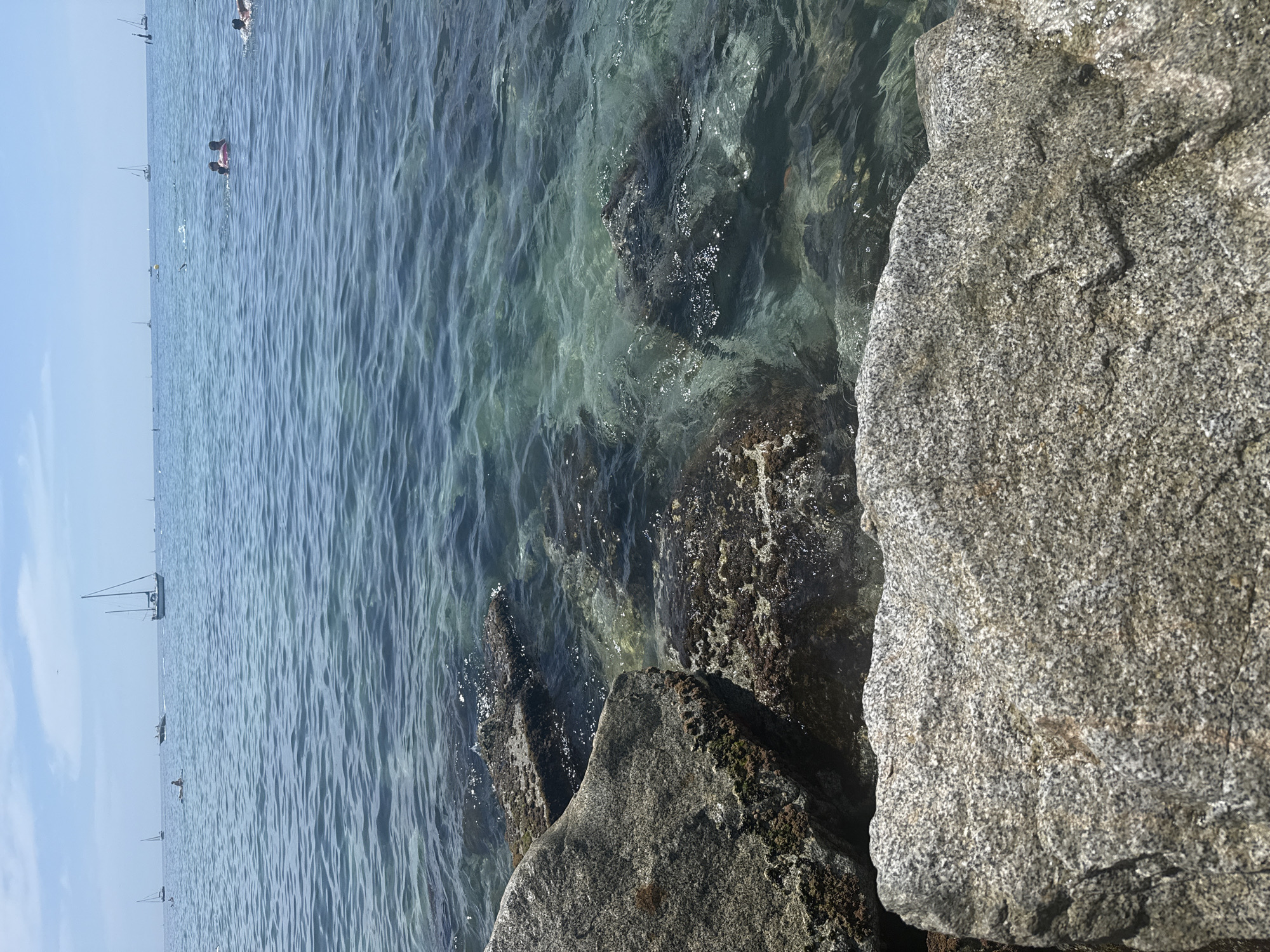 Summer beach day in Badalona with coastal dining and water activities