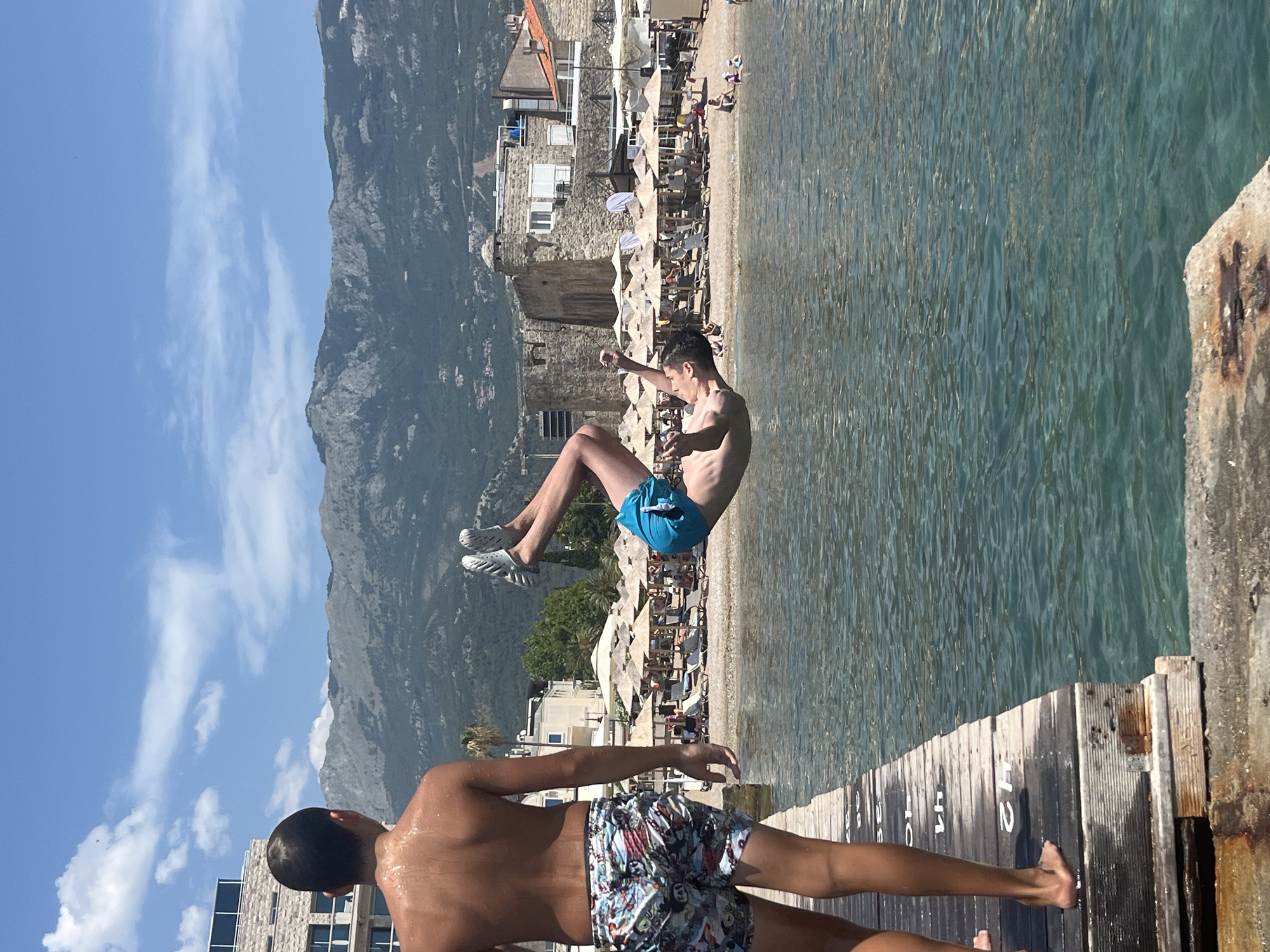 Summer morning exploring Budva's old town and Adriatic waterfront
