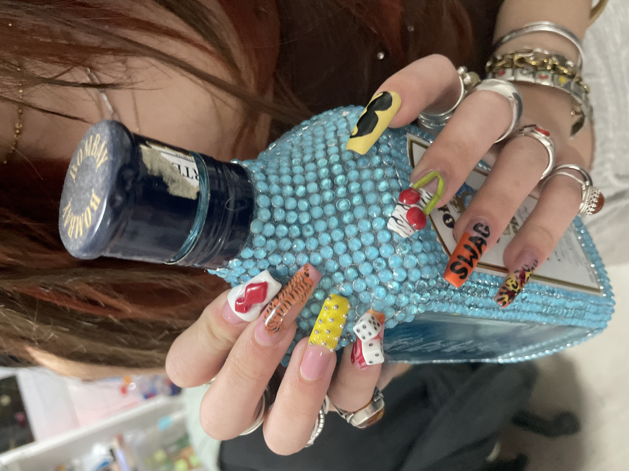 Elaborate manicure photo session documented in Raanana, Israel