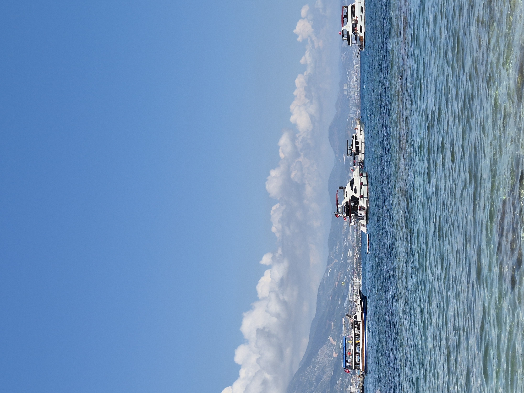 Swimming and snorkeling off Alanya's coast