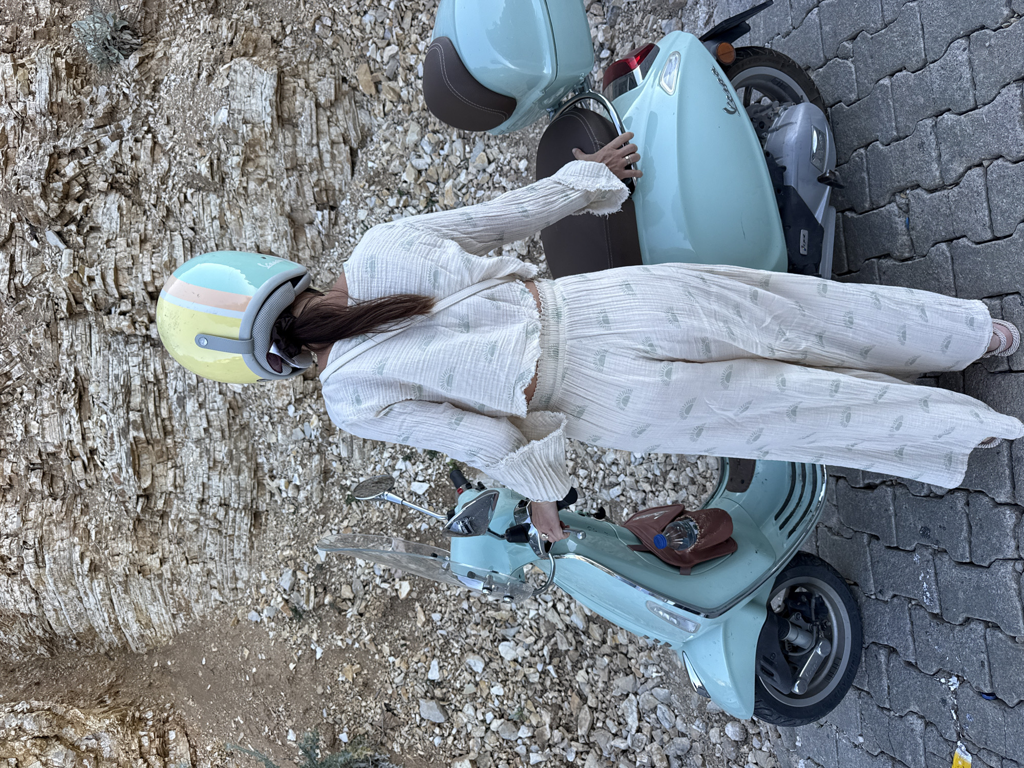 Scooter ride through Fethiye's winding hillside roads