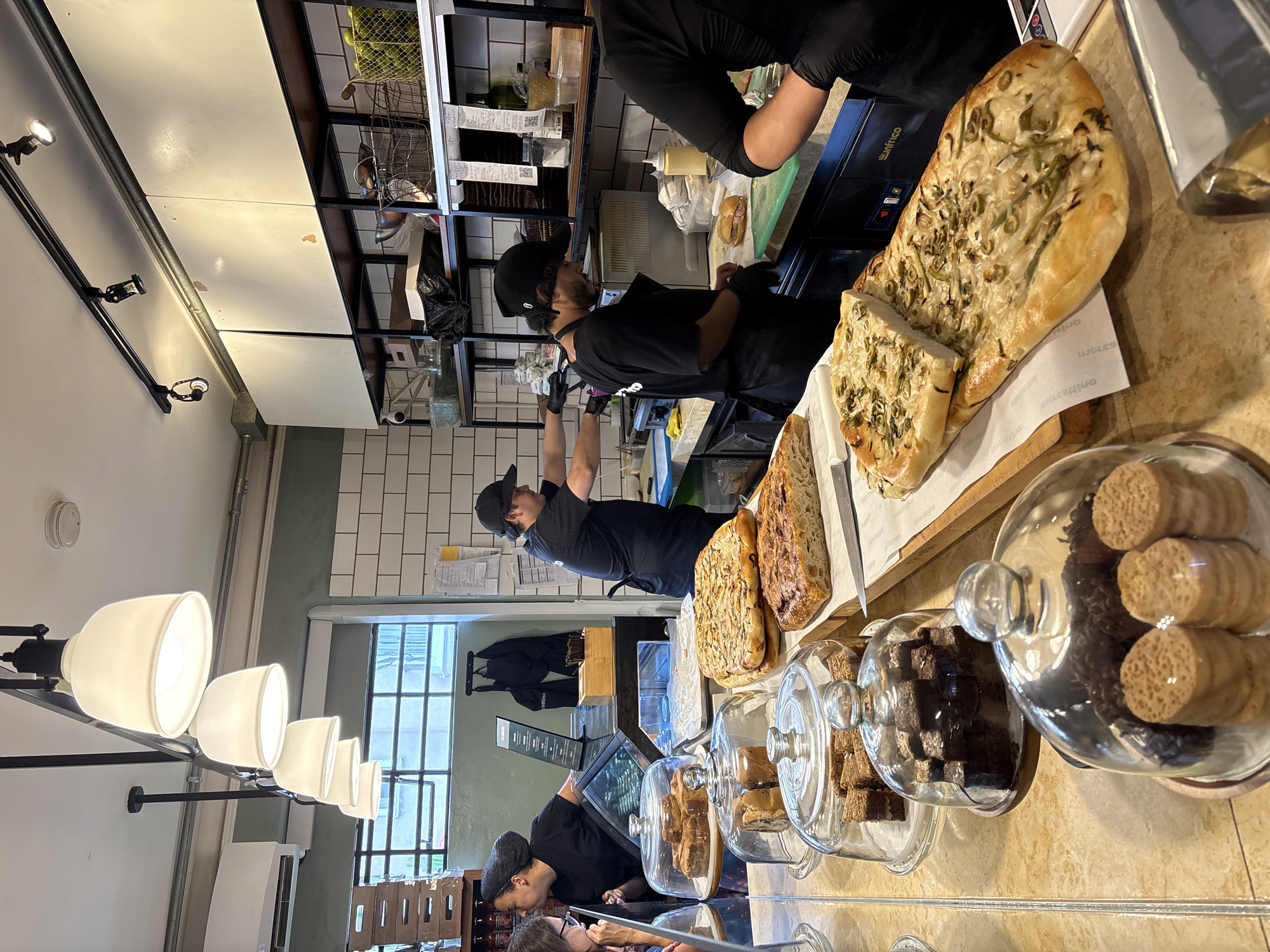 Specialty food store operations captured in Miraflores, Peru