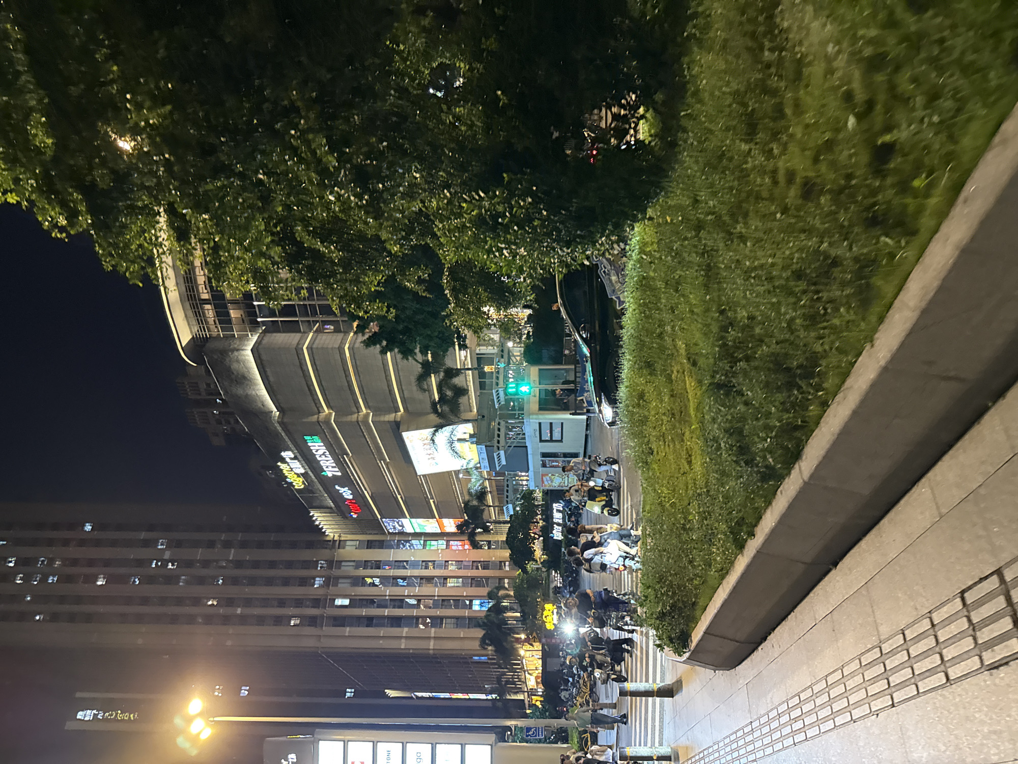 Evening stroll through Haizhu District's parks and residential streets