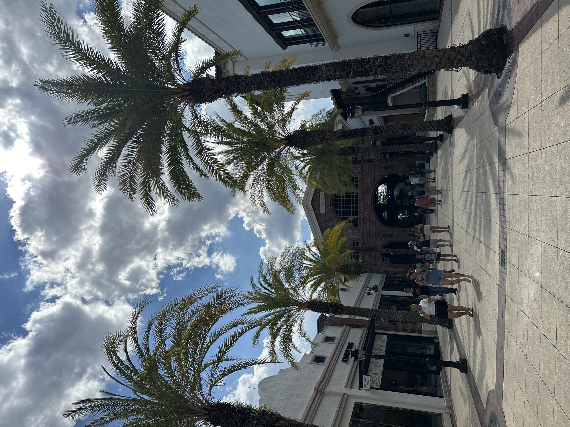 Tourist captures Disney Springs scenes on spring evening