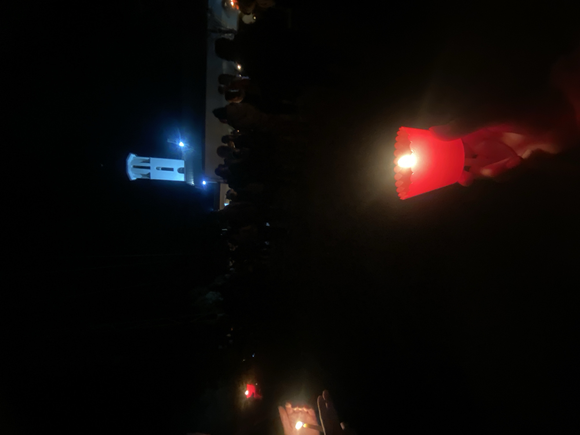 Evening candlelight gathering observed in Blagoevgrad, Bulgaria