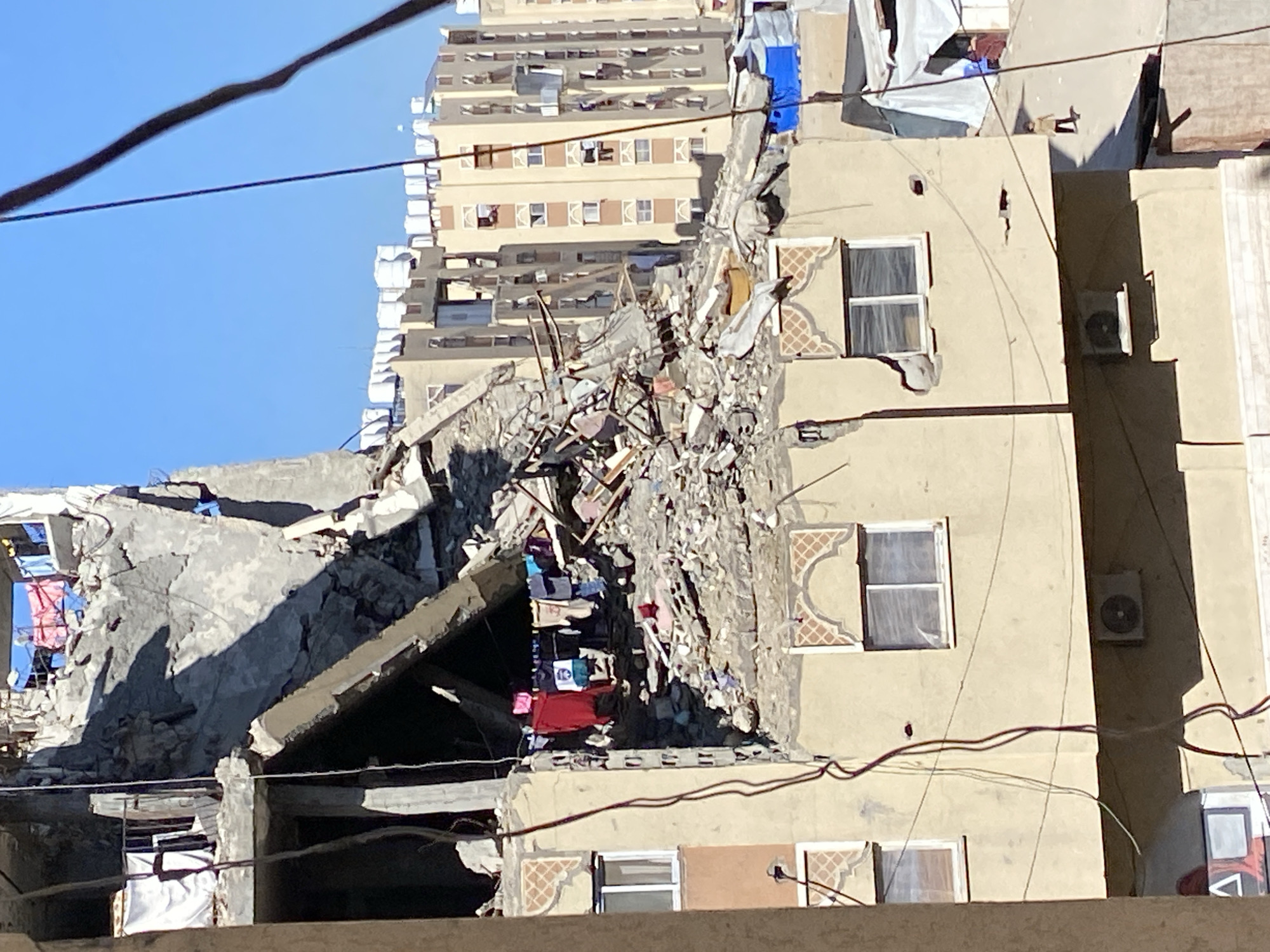 Extensive building damage documented in Khan Yunis